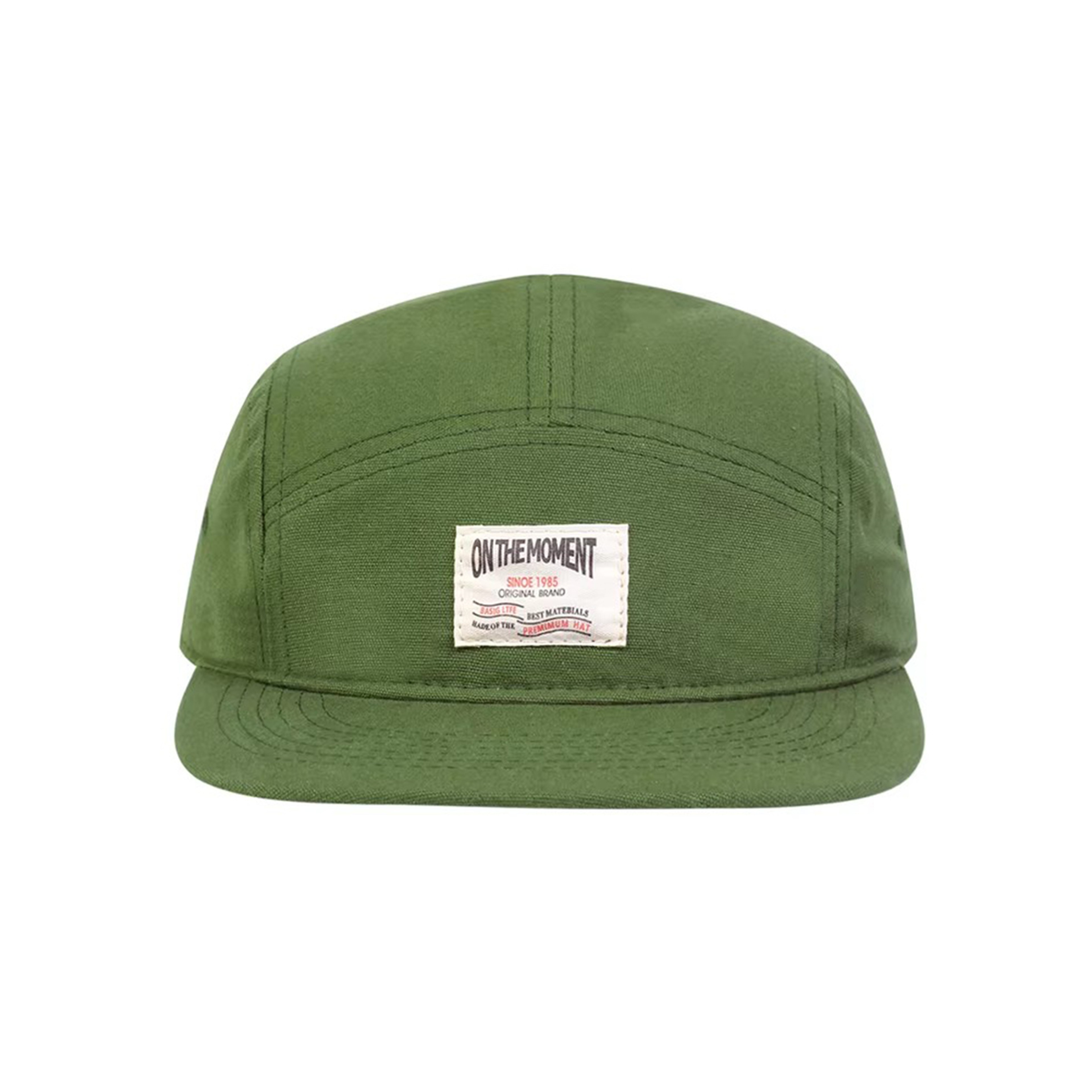 Premium Cotton Panel Adjustable Snapback Hat Stylish Unisex Baseball Cap 2