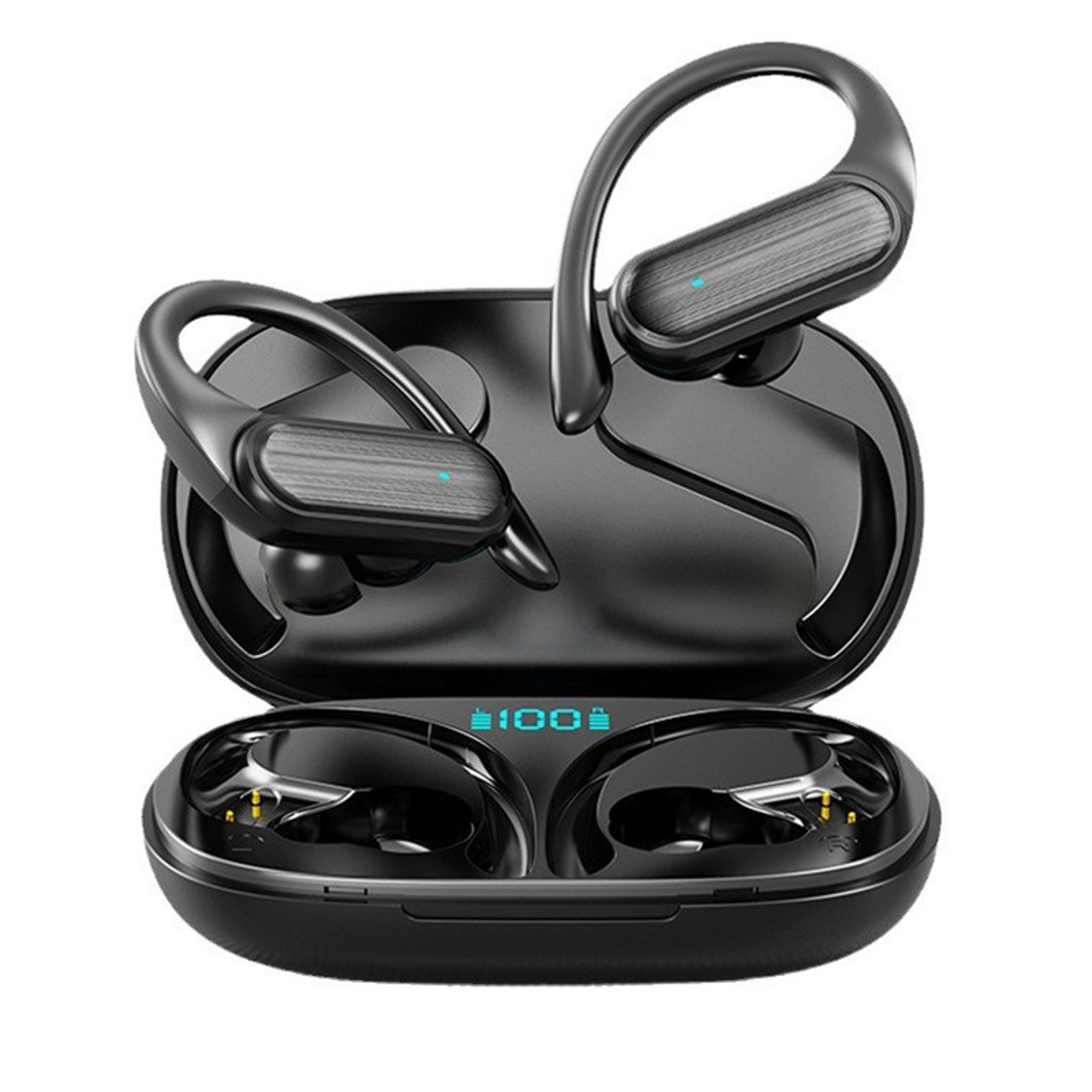 Ultra Compact Wireless Bluetooth Earbuds With Touch Controls Sweat Resistant Stereo Sound 0