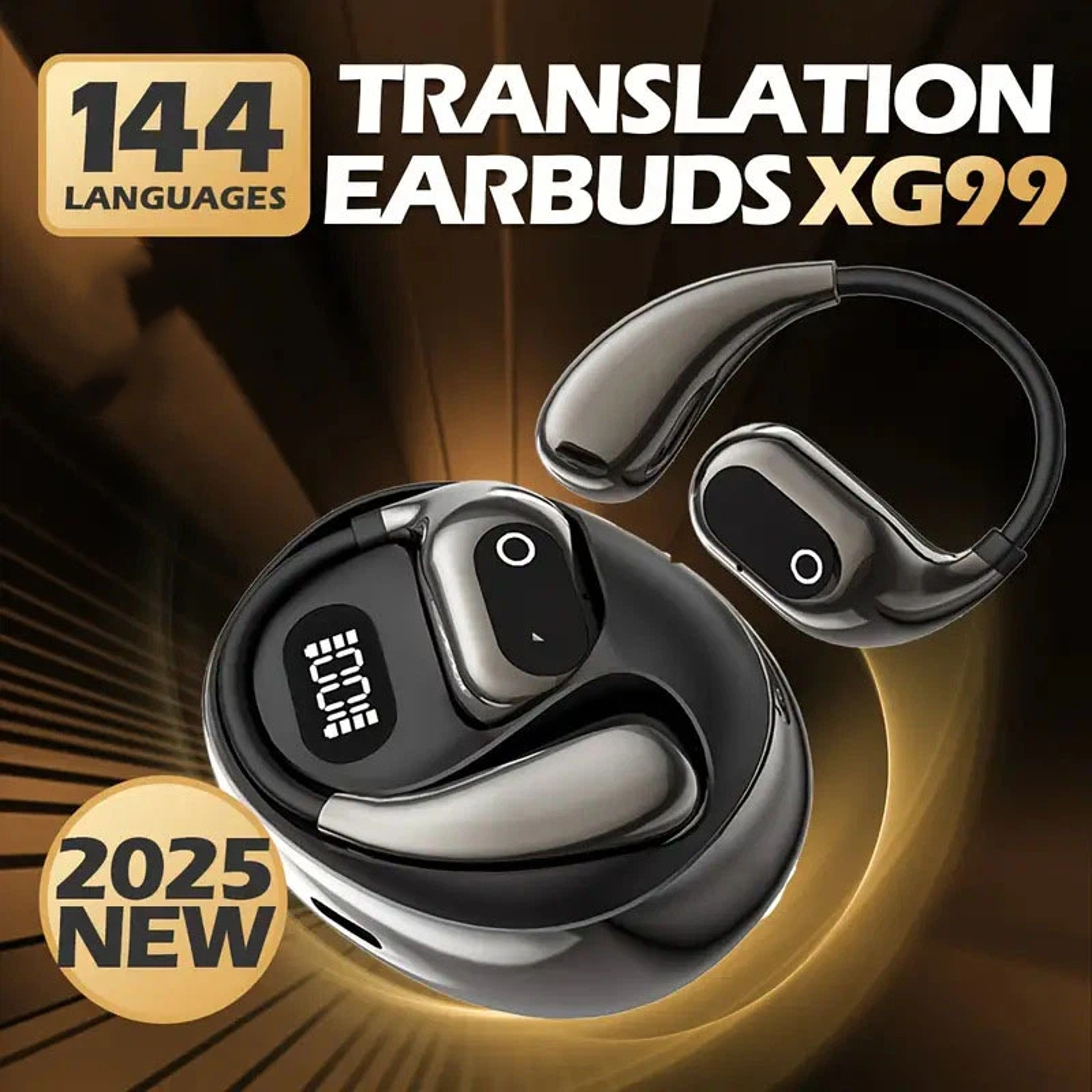 Bluetooth Wireless Earbuds With Real Time Translation  HD Calls Smart Bluetooth Wireless Earphones 0