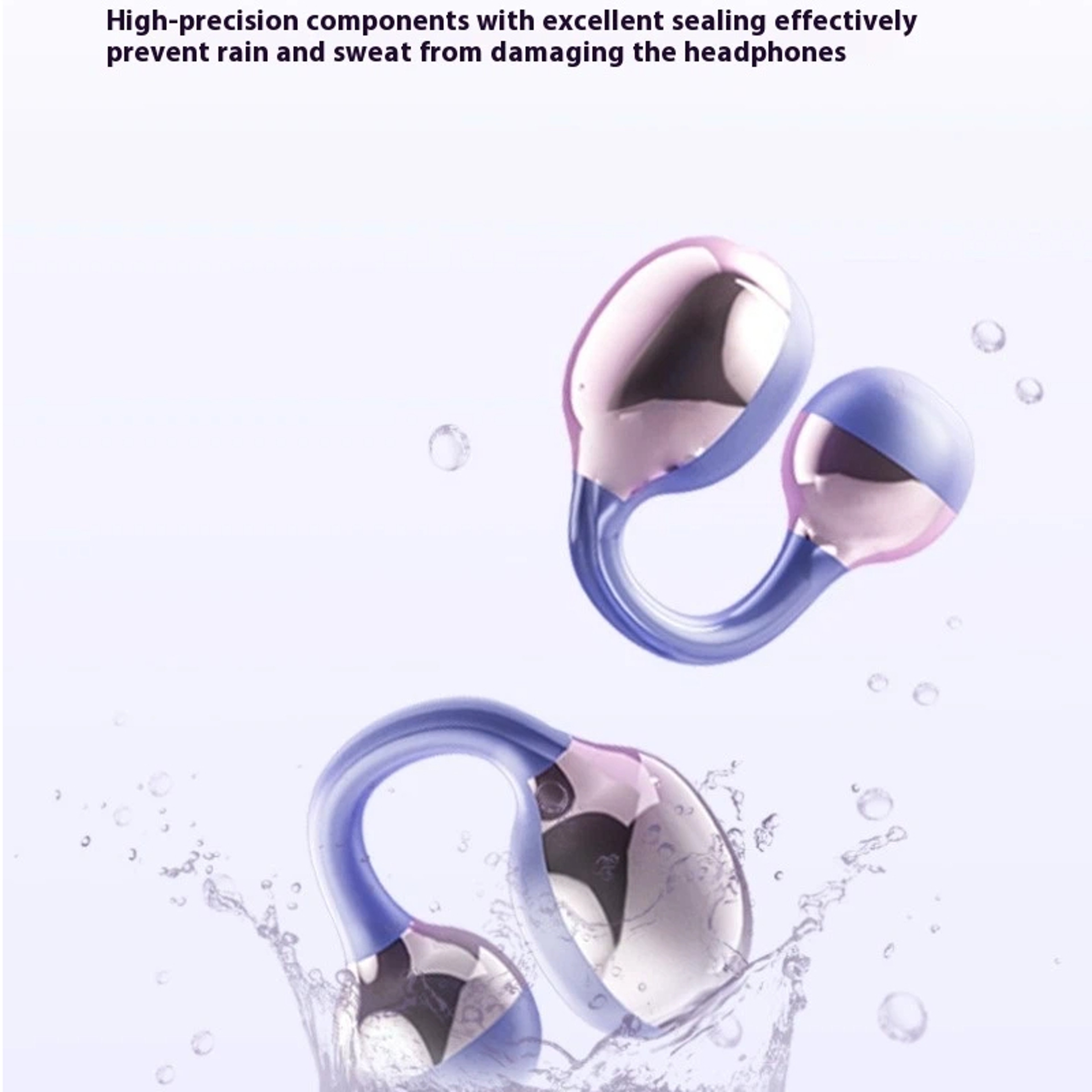 Wireless Bluetooth Earbuds With Power Display Hi Fi Stereo Sound  ENC 2