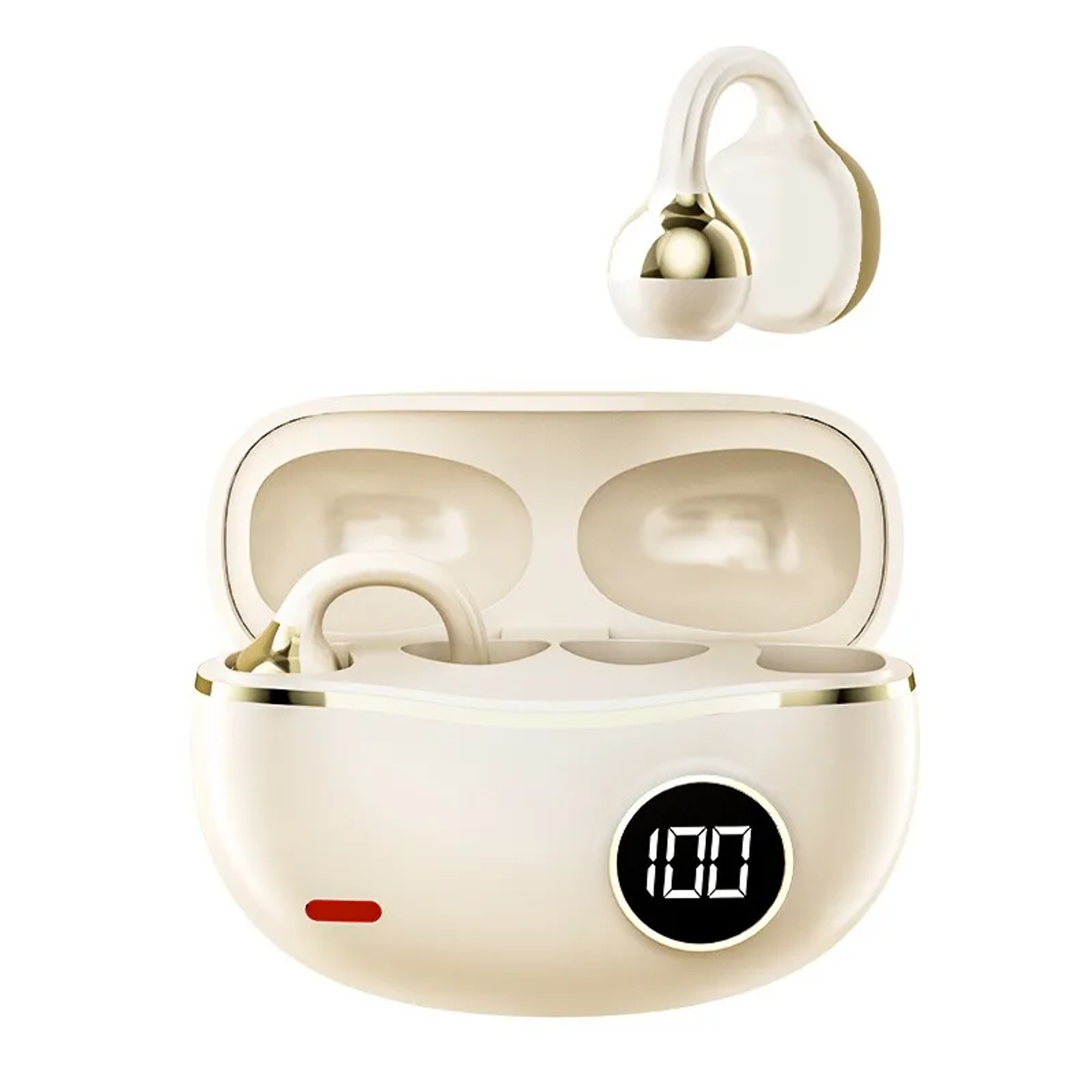 Wireless Bluetooth Earbuds With Power Display Hi Fi Stereo Sound  ENC 5