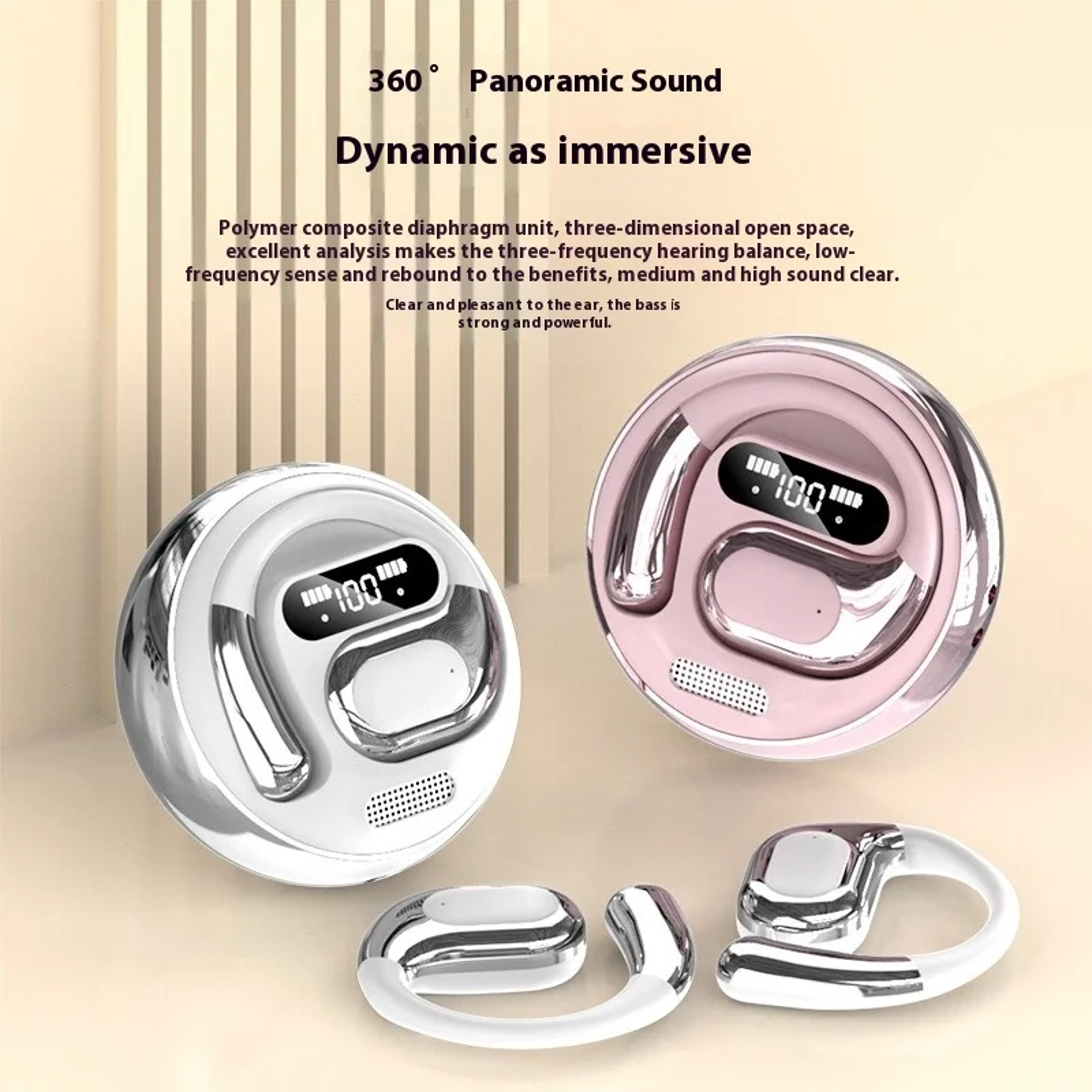 Onnect Pro Wireless Translator Earbuds With Bluetooth  HD Voice Calls 0