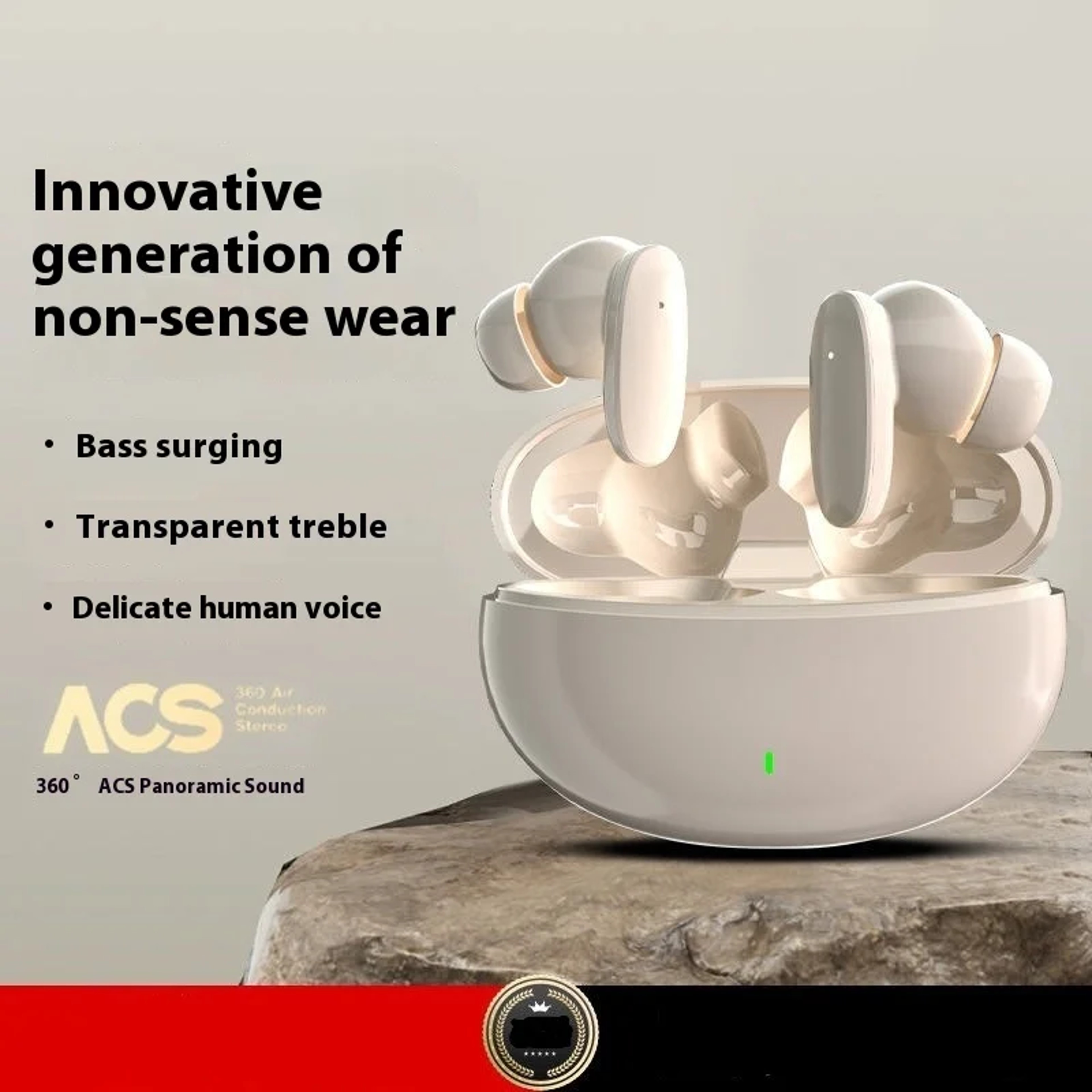 Premium Wireless Bluetooth Earbuds TWS With Noise Reduction  Gaming Mode 3