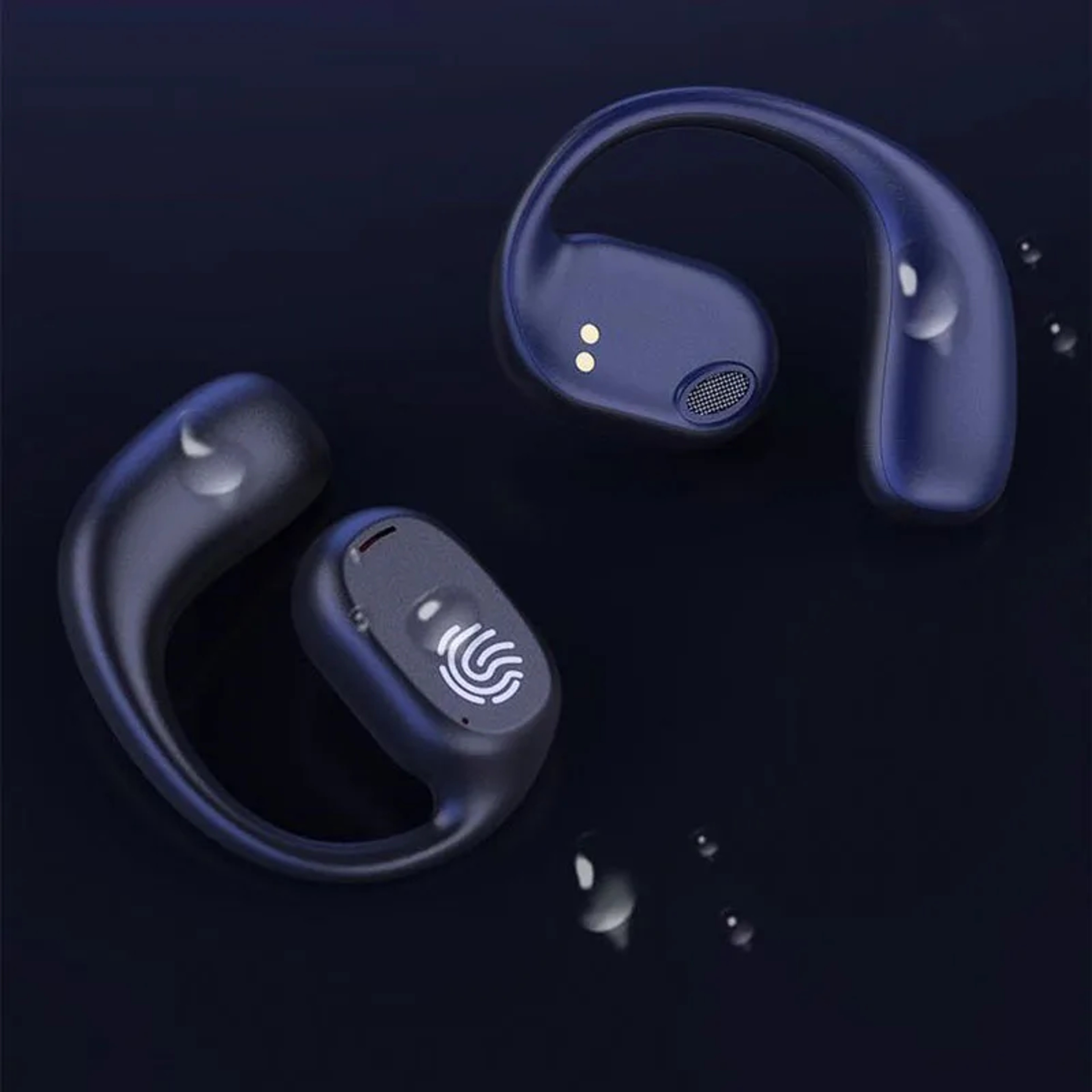OWS SecureFit Pro Bluetooth Ear Hook Headphones Sports Wireless Earbuds With Mic 0