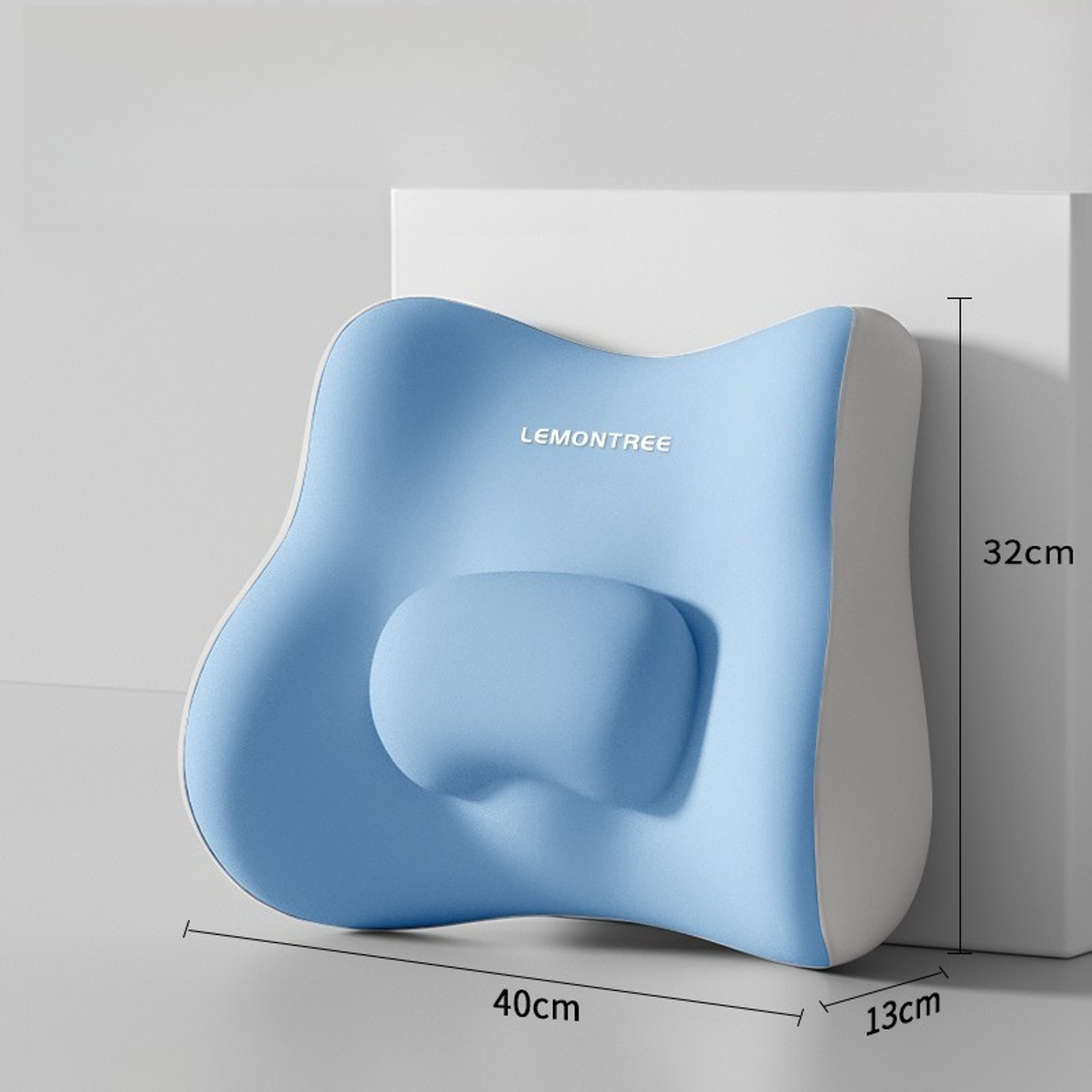Ergonomic Lumbar Support Pillow  Memory Foam Back Cushion For Office Chair Posture Support 4