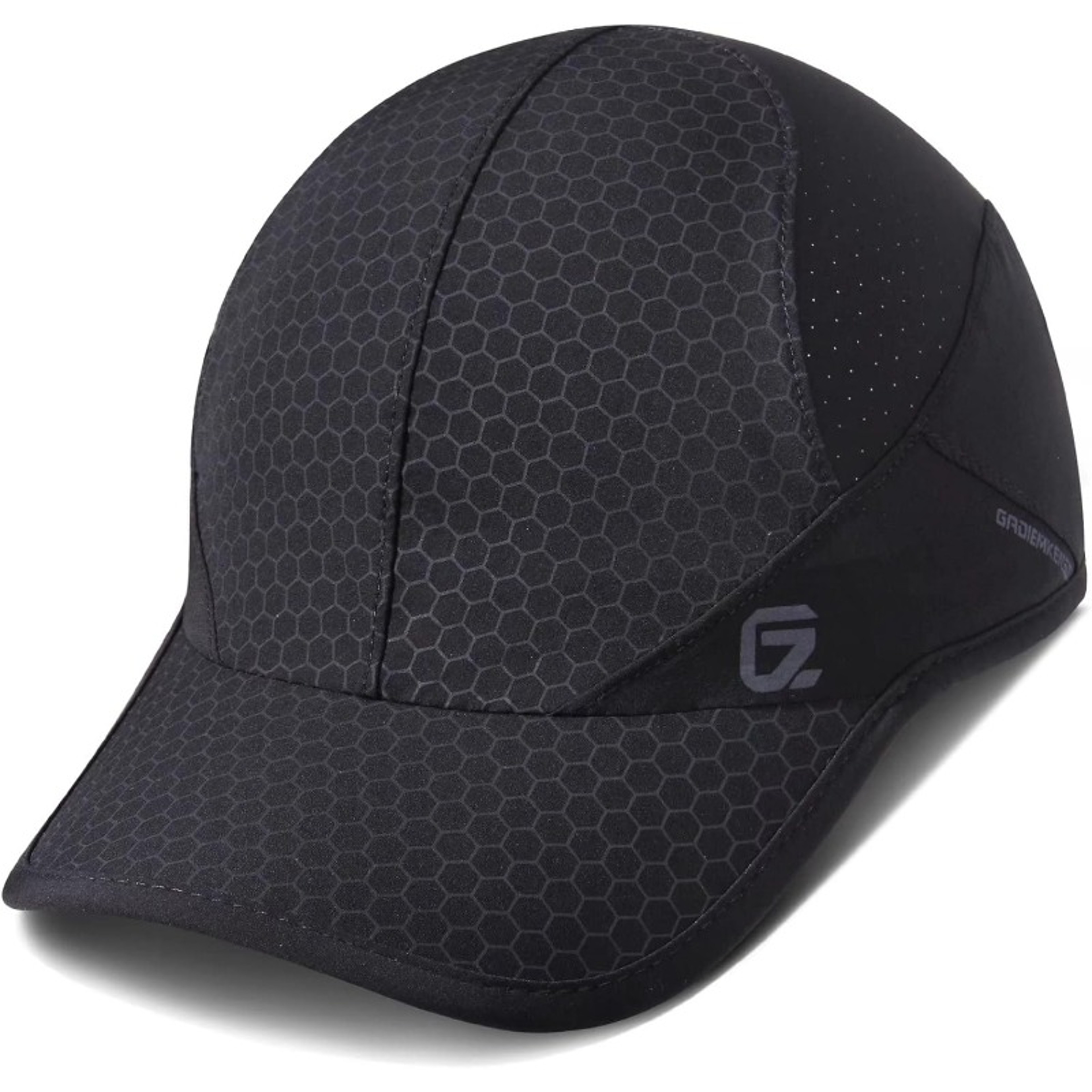 Performance Stretch Fit Breathable Running Hat Quick Dry Baseball Cap with Adjustable Sun Protection – view 7