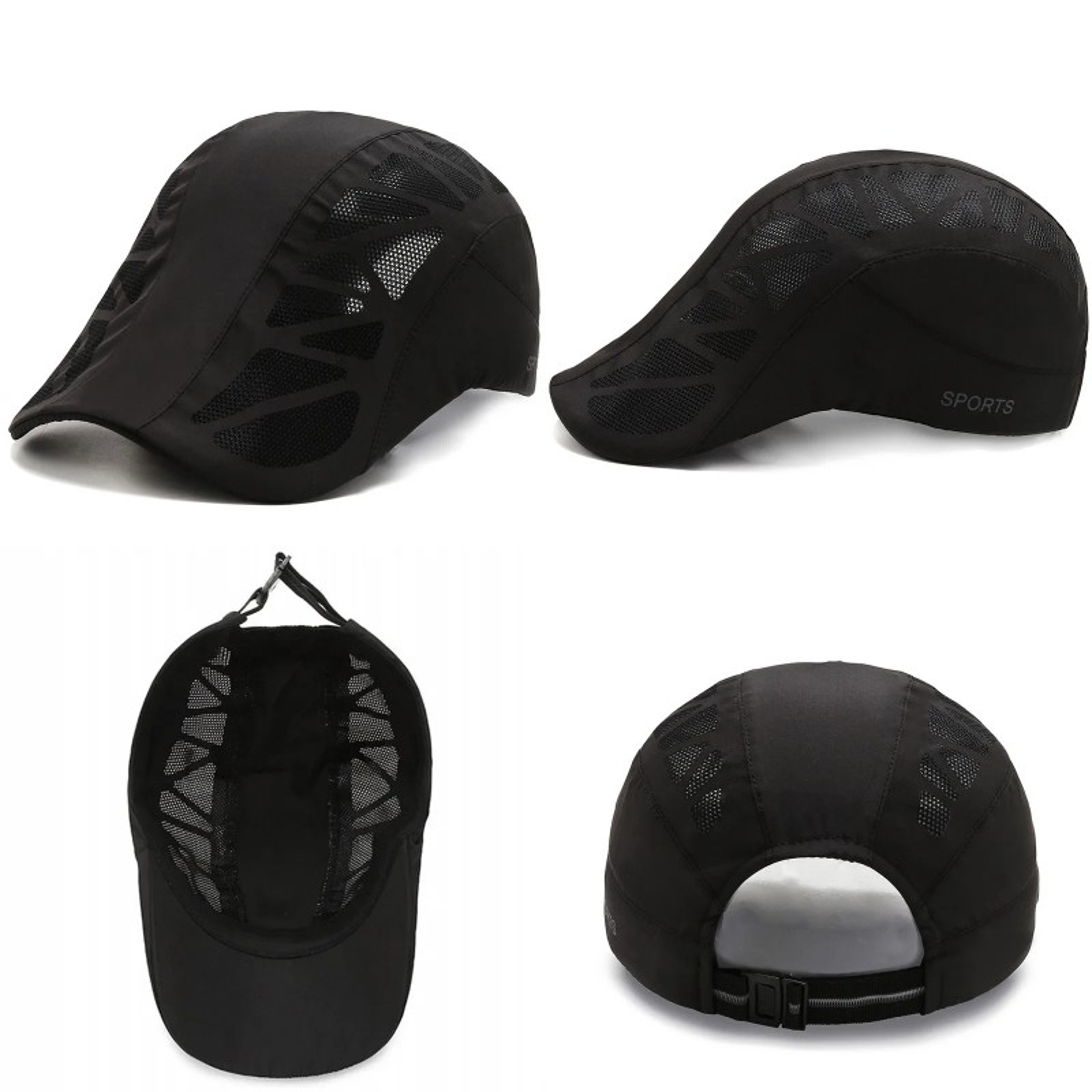 Performance Breathable Mesh Fishing Sun Hat Quick Dry UV Protection Outdoor Cap – view 5