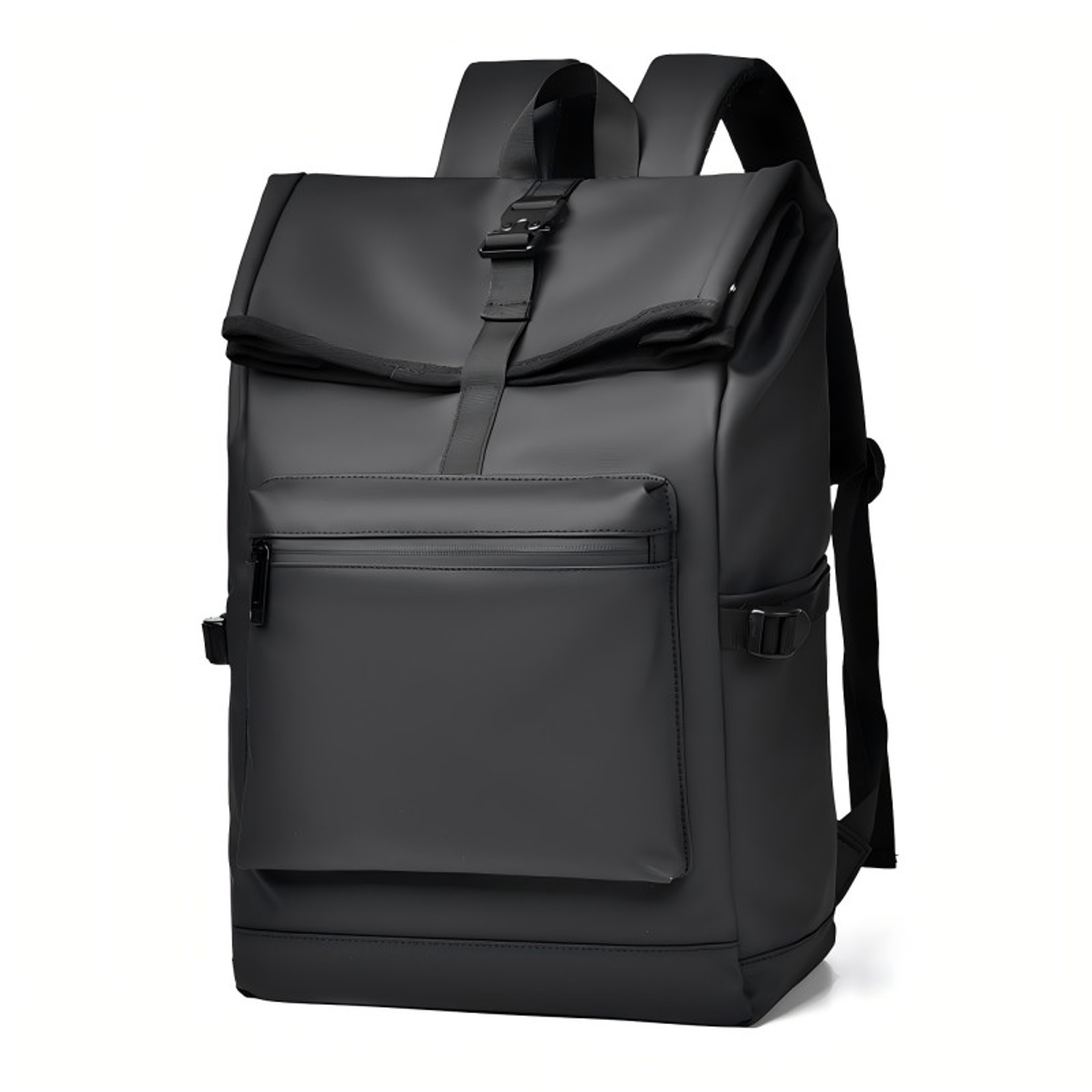 Large Capacity Black Travel Backpack With Multiple Compartments 6
