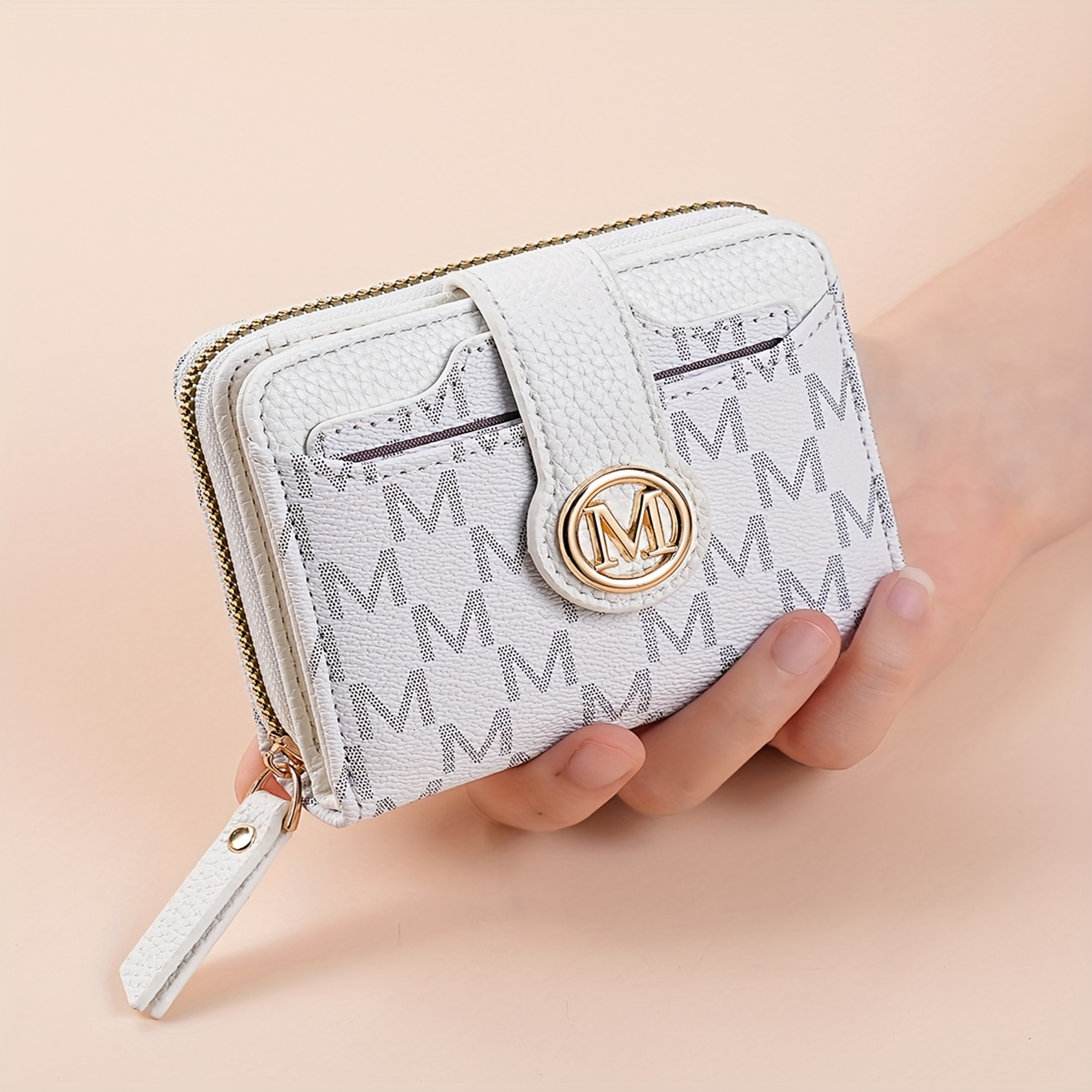 Retro Mini Womens Wallet With Multiple Card Slots And Cash Pocket 8