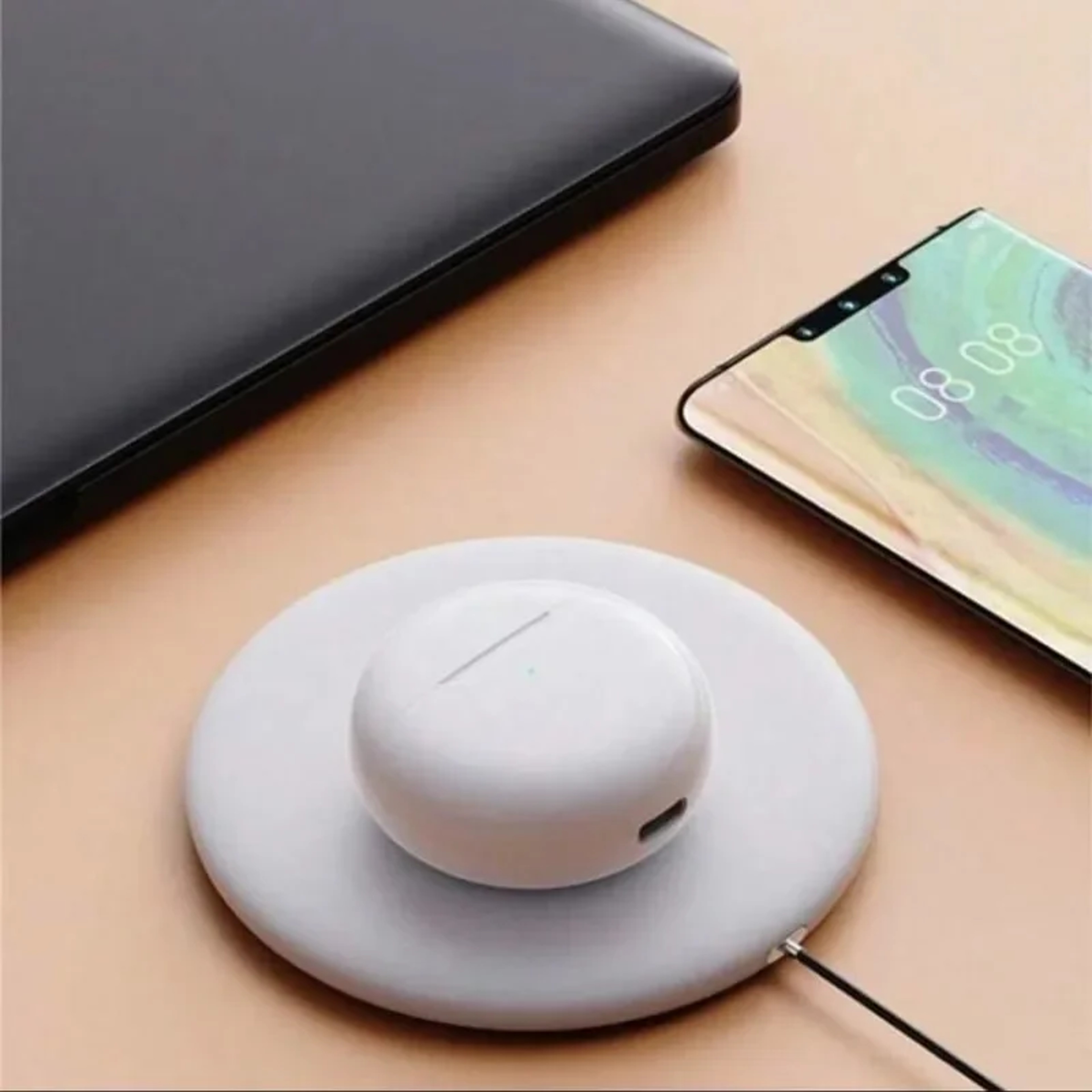 Wireless Bluetooth Headset with Noise Reduction Earbuds – view 3