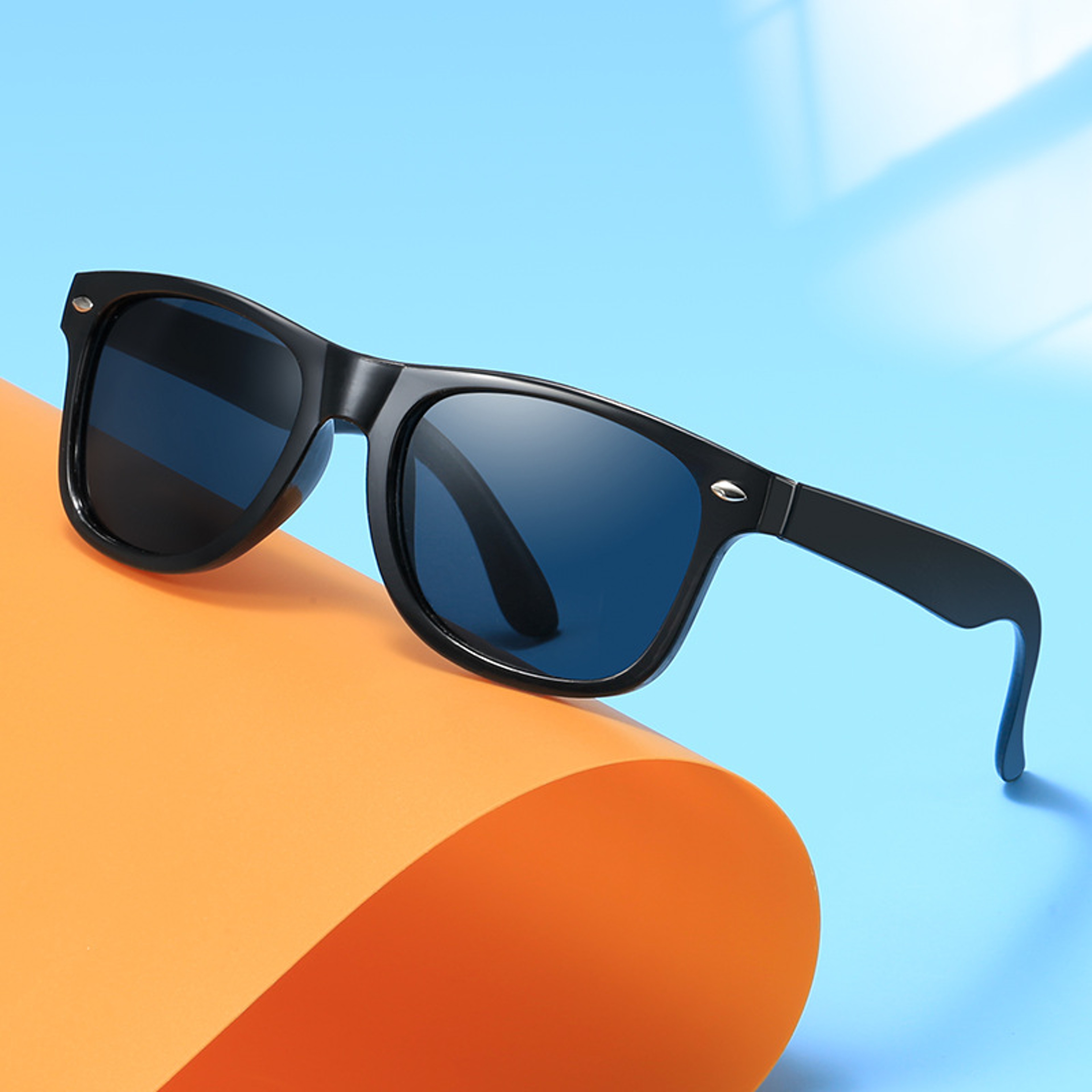 Kids UV Resistant Color Matching Sunglasses For Boys And Girls 2