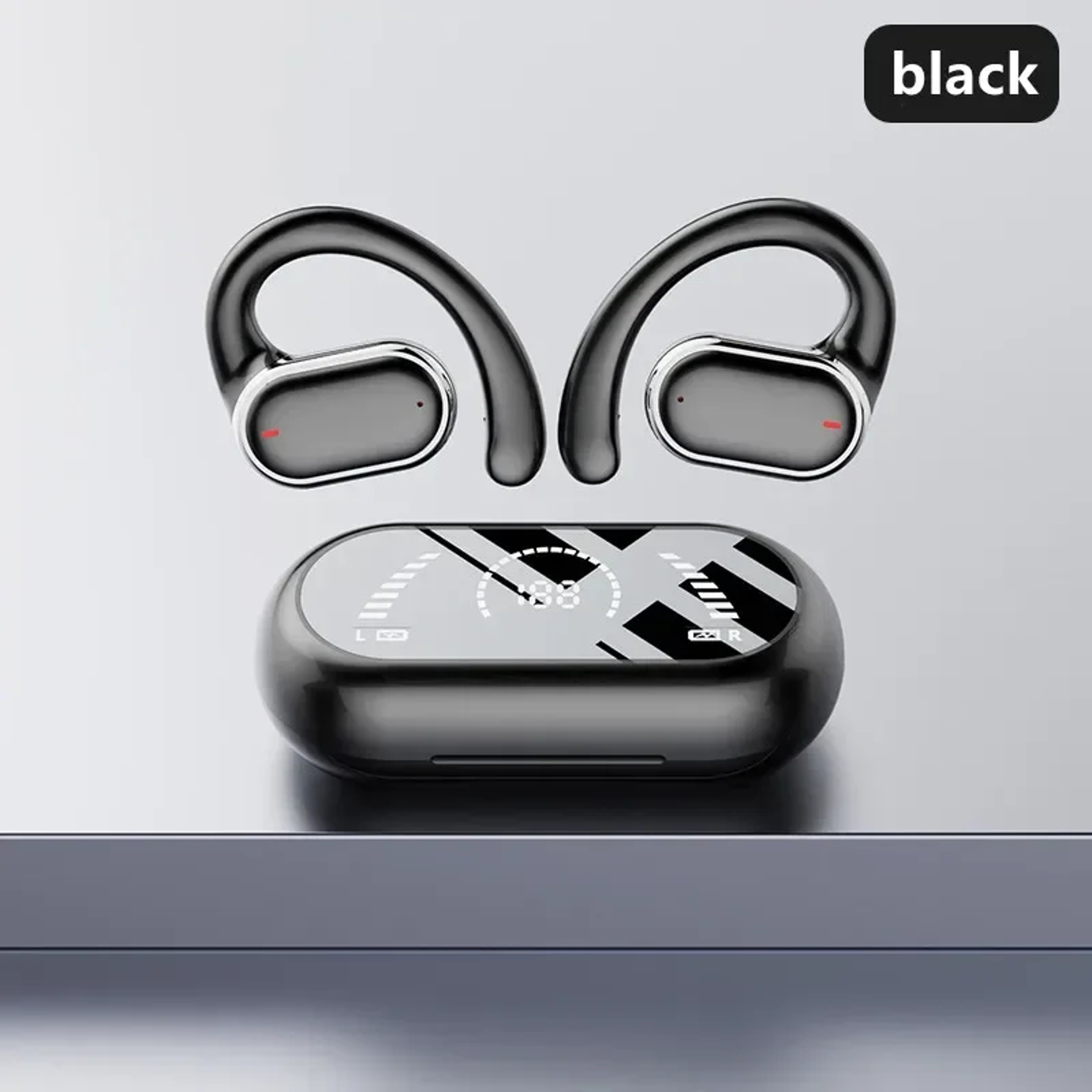 Bluetooth Earhook Earbuds with Low Latency Gaming Audio and Sport Fit – view 7