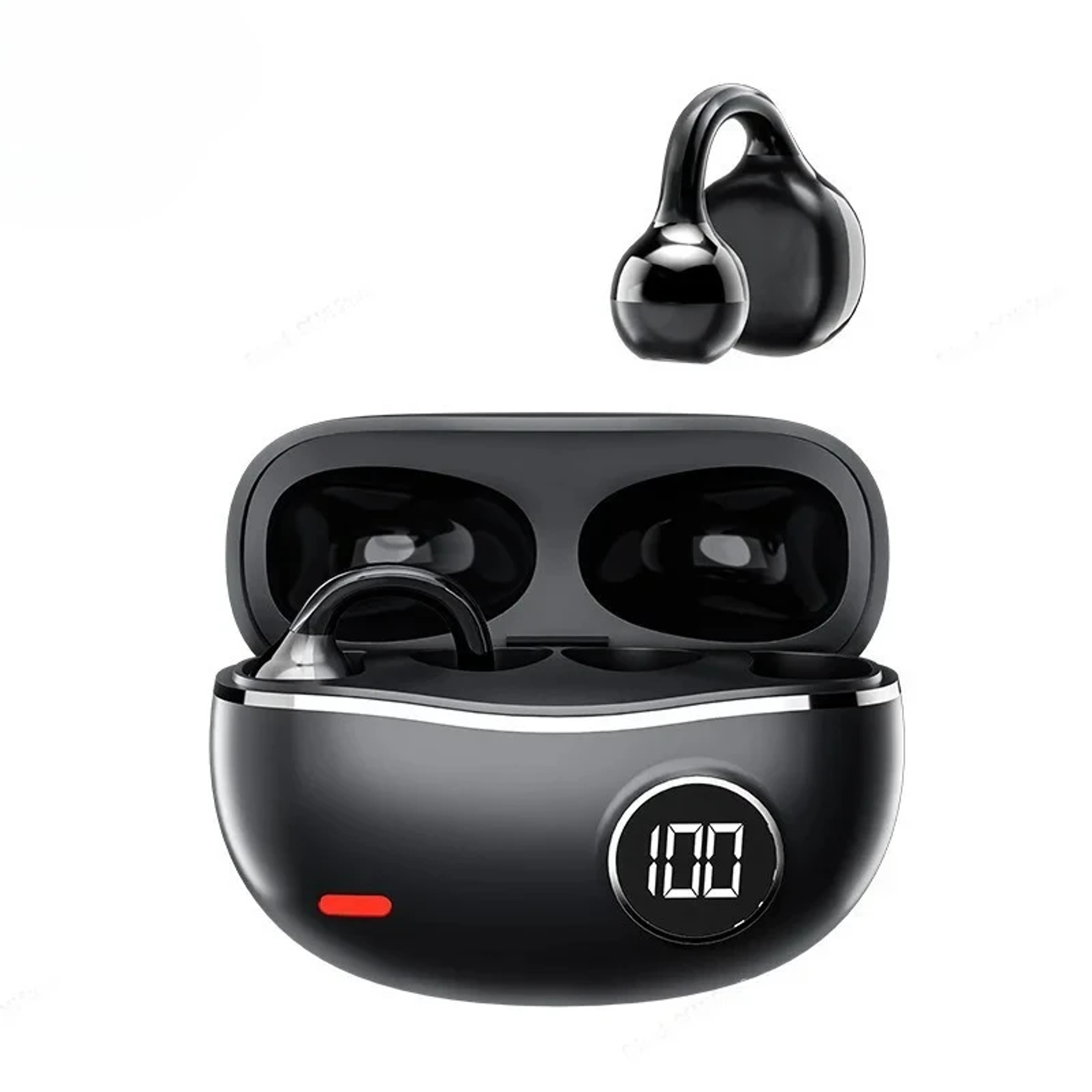Bluetooth Wireless Earbuds With Digital Display Hi Fi Stereo Earphones With Mic 6