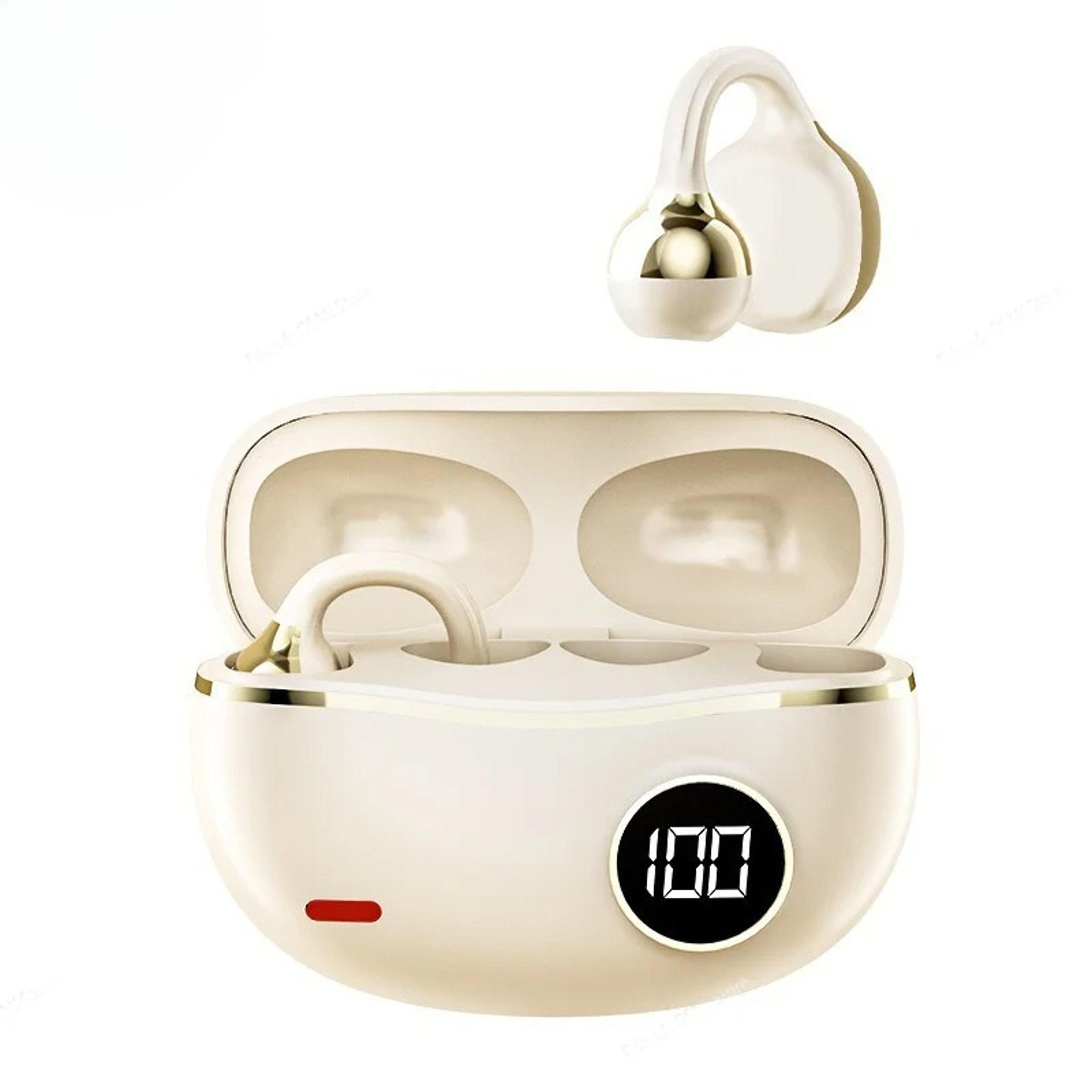 Bluetooth Wireless Earbuds With Digital Display Hi Fi Stereo Earphones With Mic 7