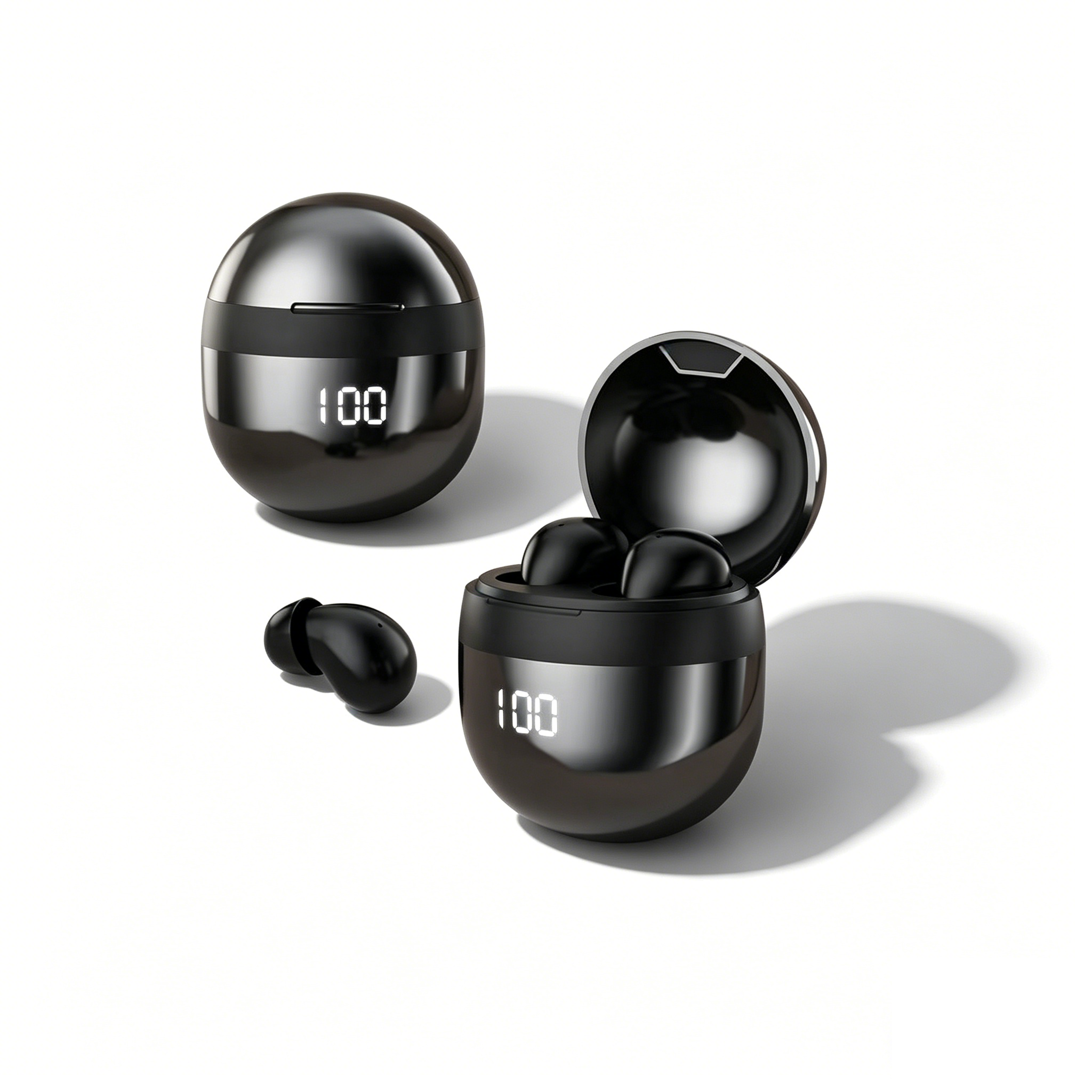 Bluetooth Wireless In Ear Sports Earbuds with Microphone Waterproof Headphones – view 1