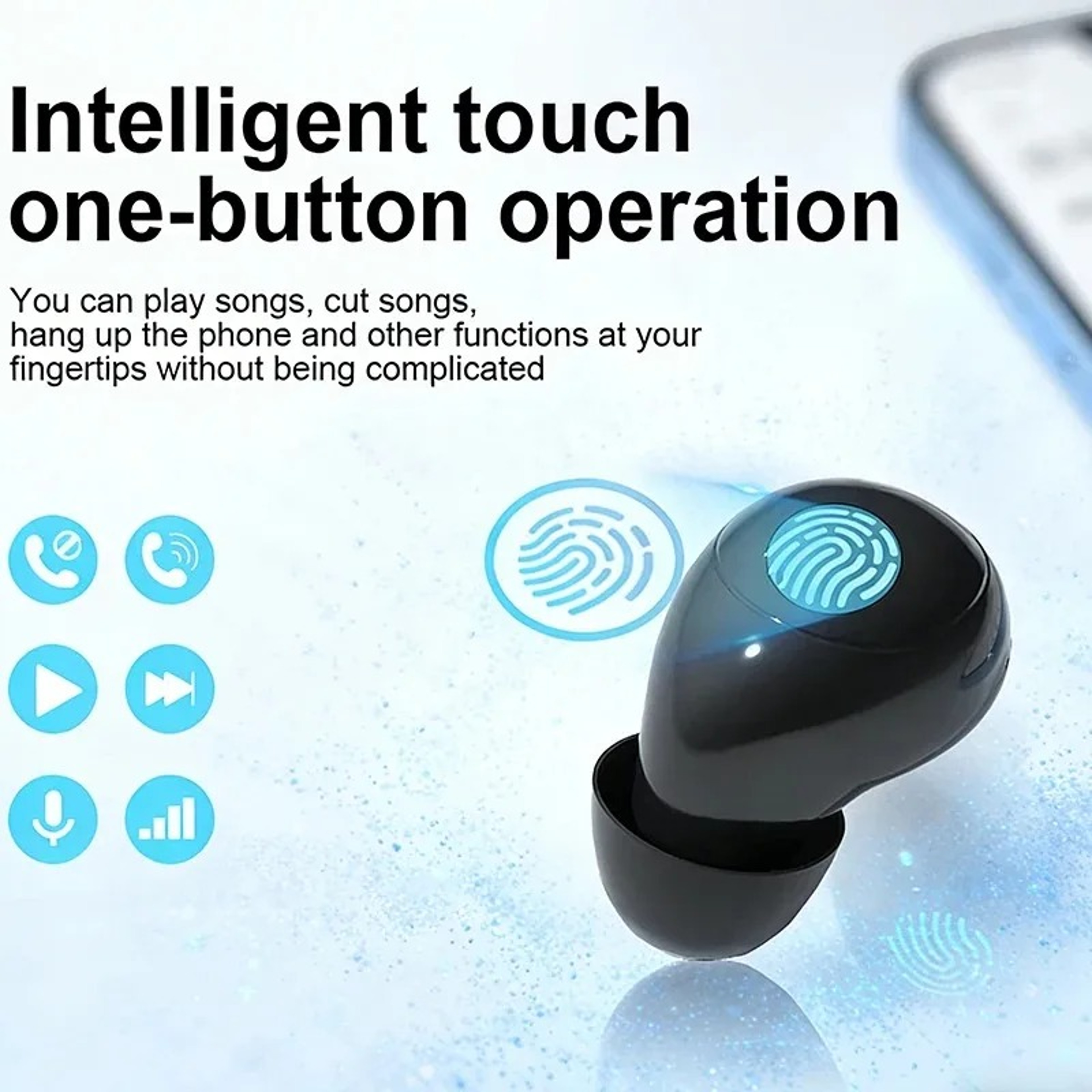Bluetooth Wireless In Ear Sports Earbuds with Microphone Waterproof Headphones – view 4