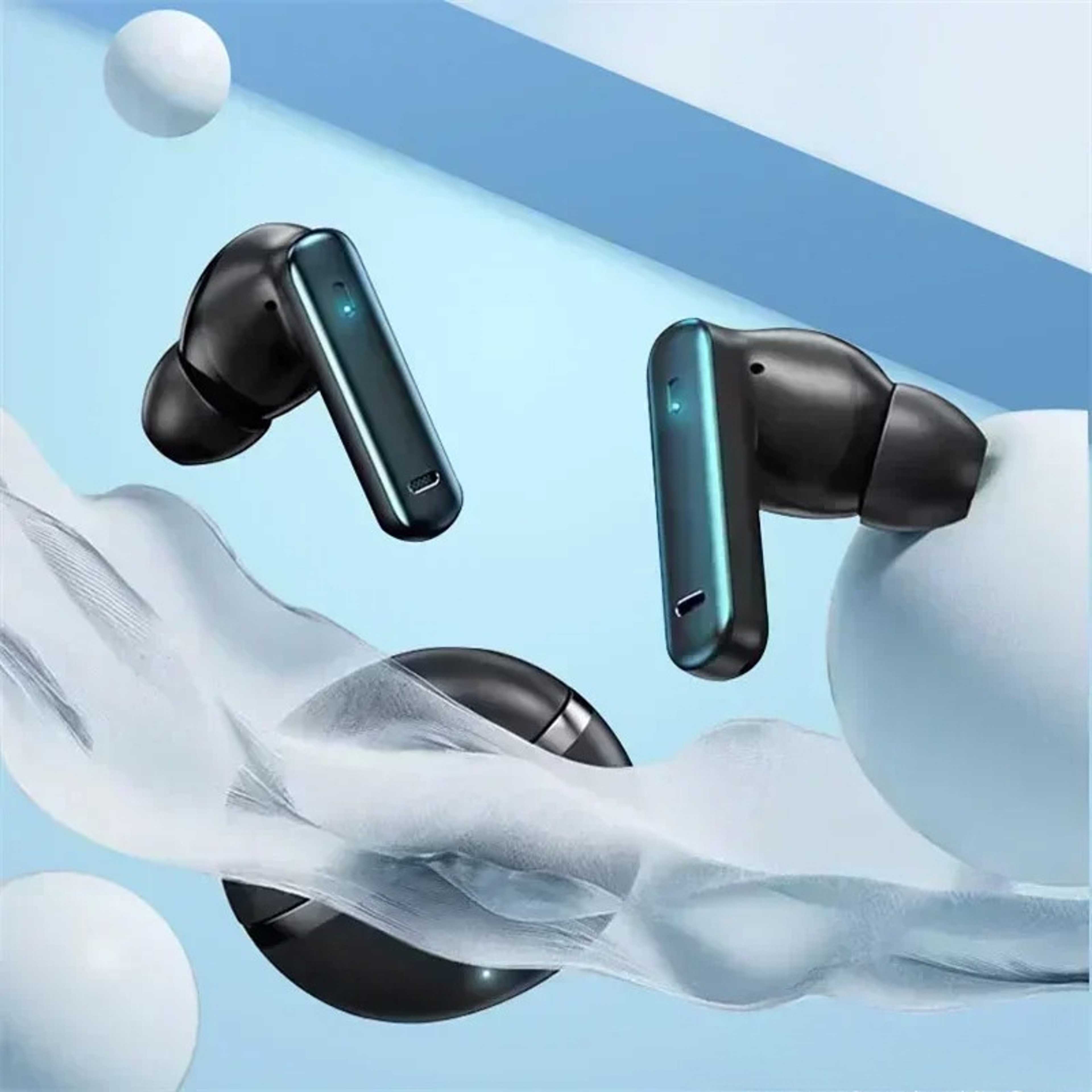 Wireless Bluetooth Earbuds With ENC Noise Reduction For Sport And Clear Calls 0
