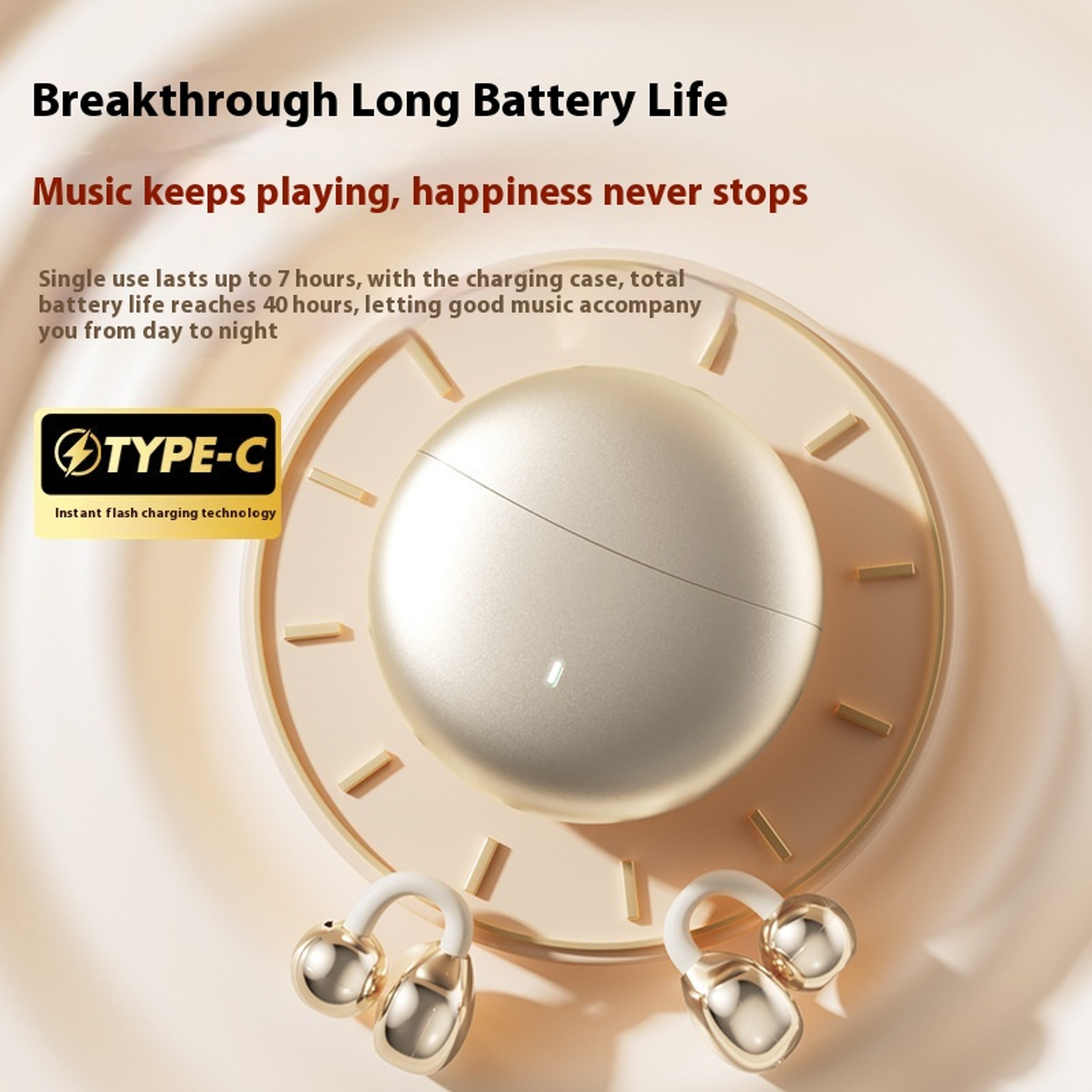 Berlin Wireless Bluetooth Earbuds With Mic And Waterproof Comfort Fit 3