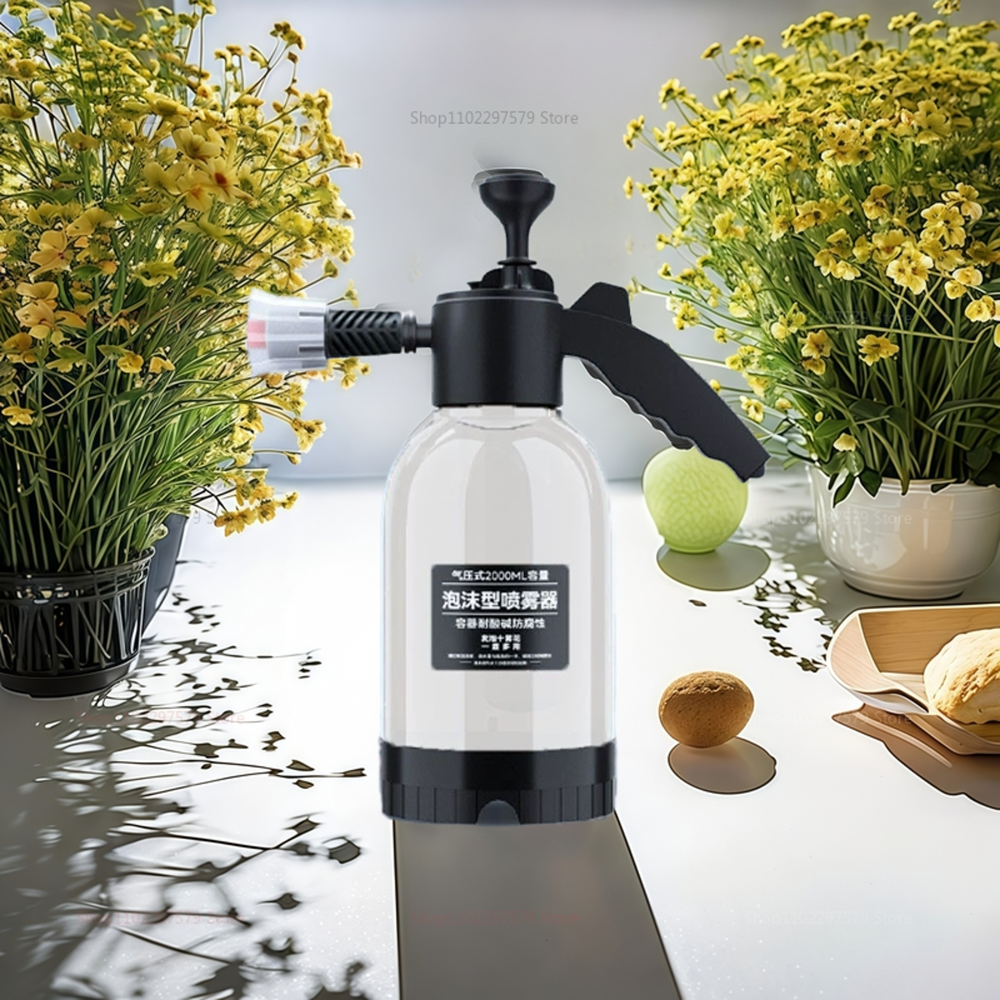 Multi Function Garden Sprayer Watering Can With Foam Spray Bottle 5