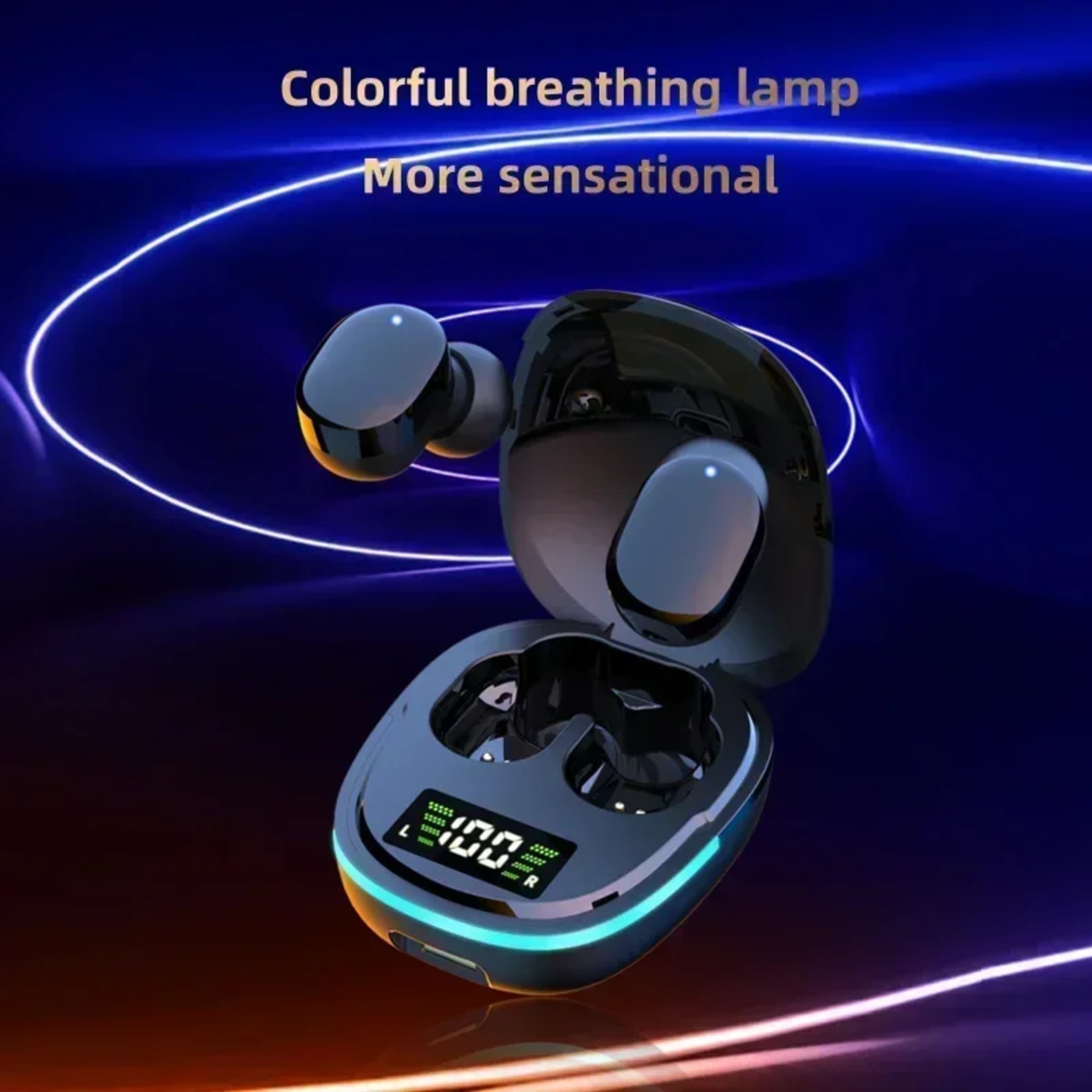 Bluetooth Wireless Sport Earbuds with Mic for Smartphones – view 2