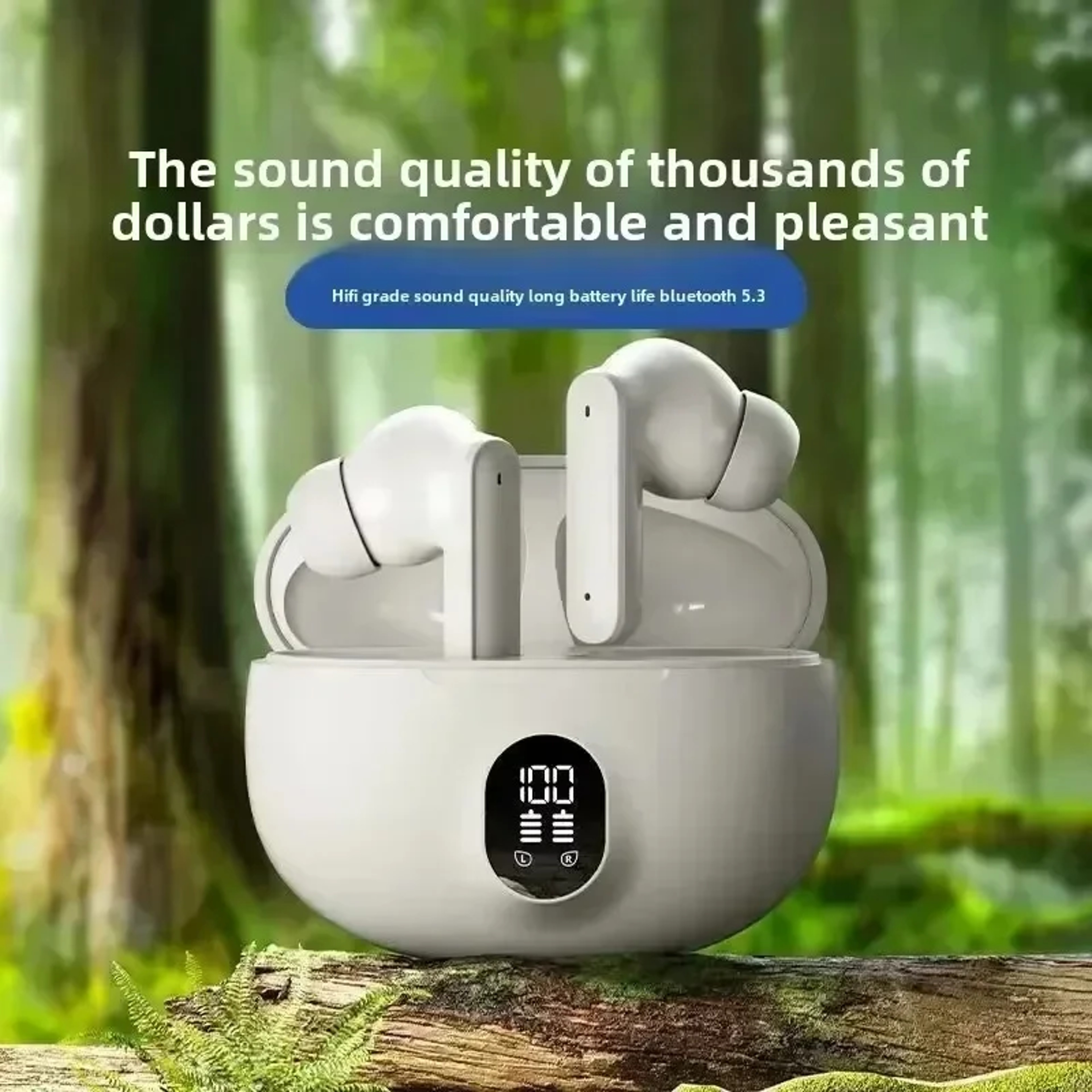 TWS Wireless Bluetooth Gaming Earphones with Microphone and Deep Bass – view 4