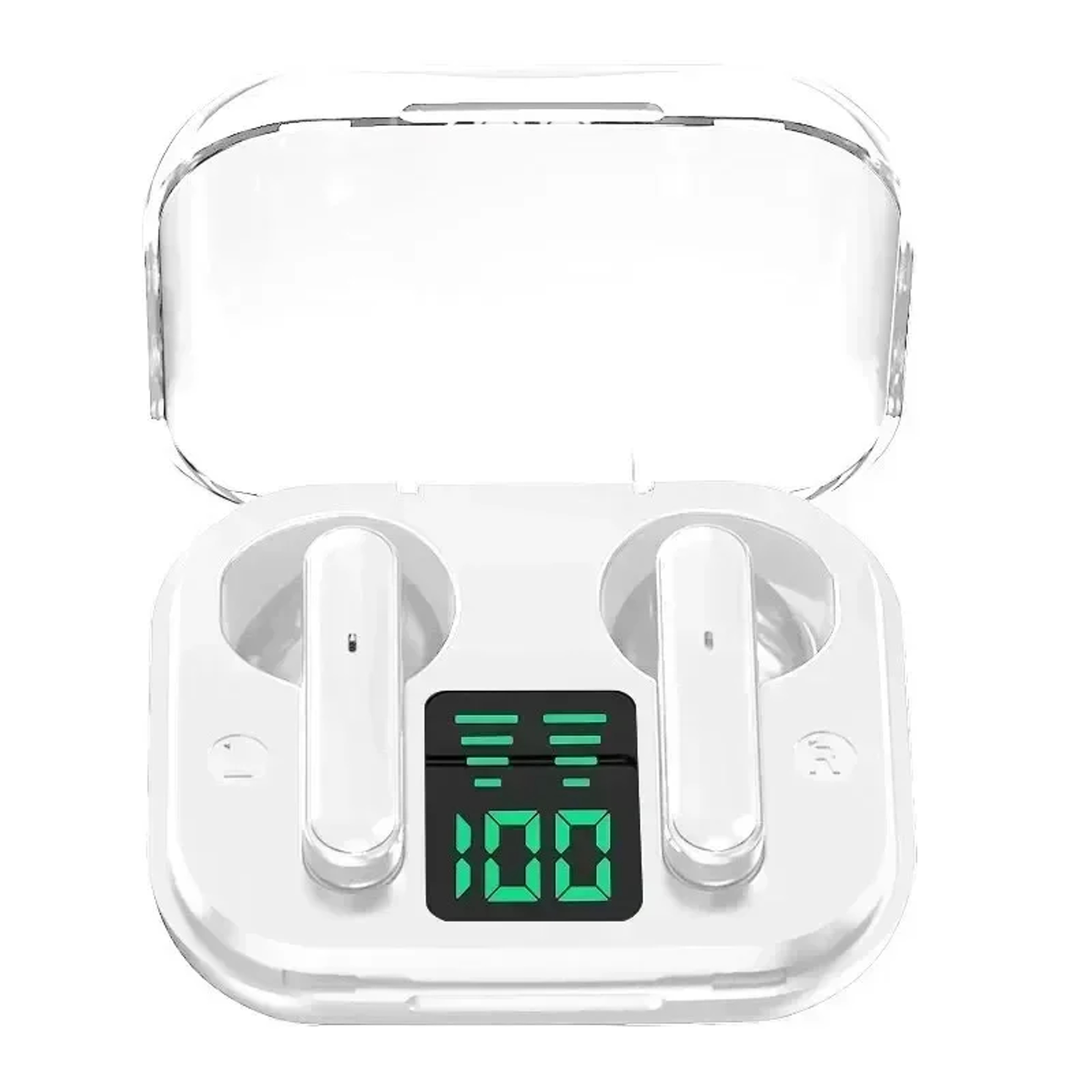 Transparent TWS Wireless Bluetooth Headset with ENC Mic and LED Power Display – view 7