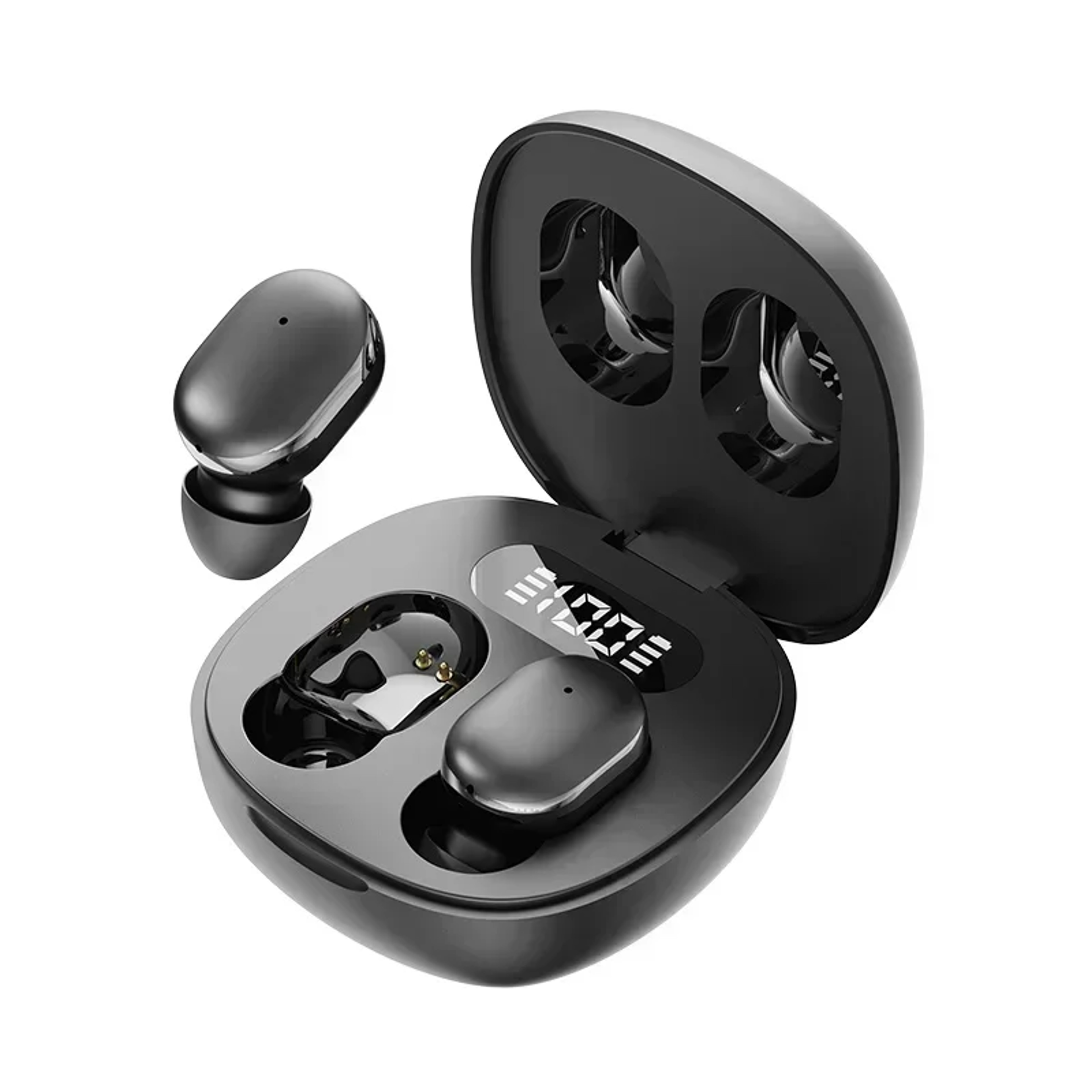 Transparent TWS Wireless Earbuds with ENC Mic LED Power Display – view 7