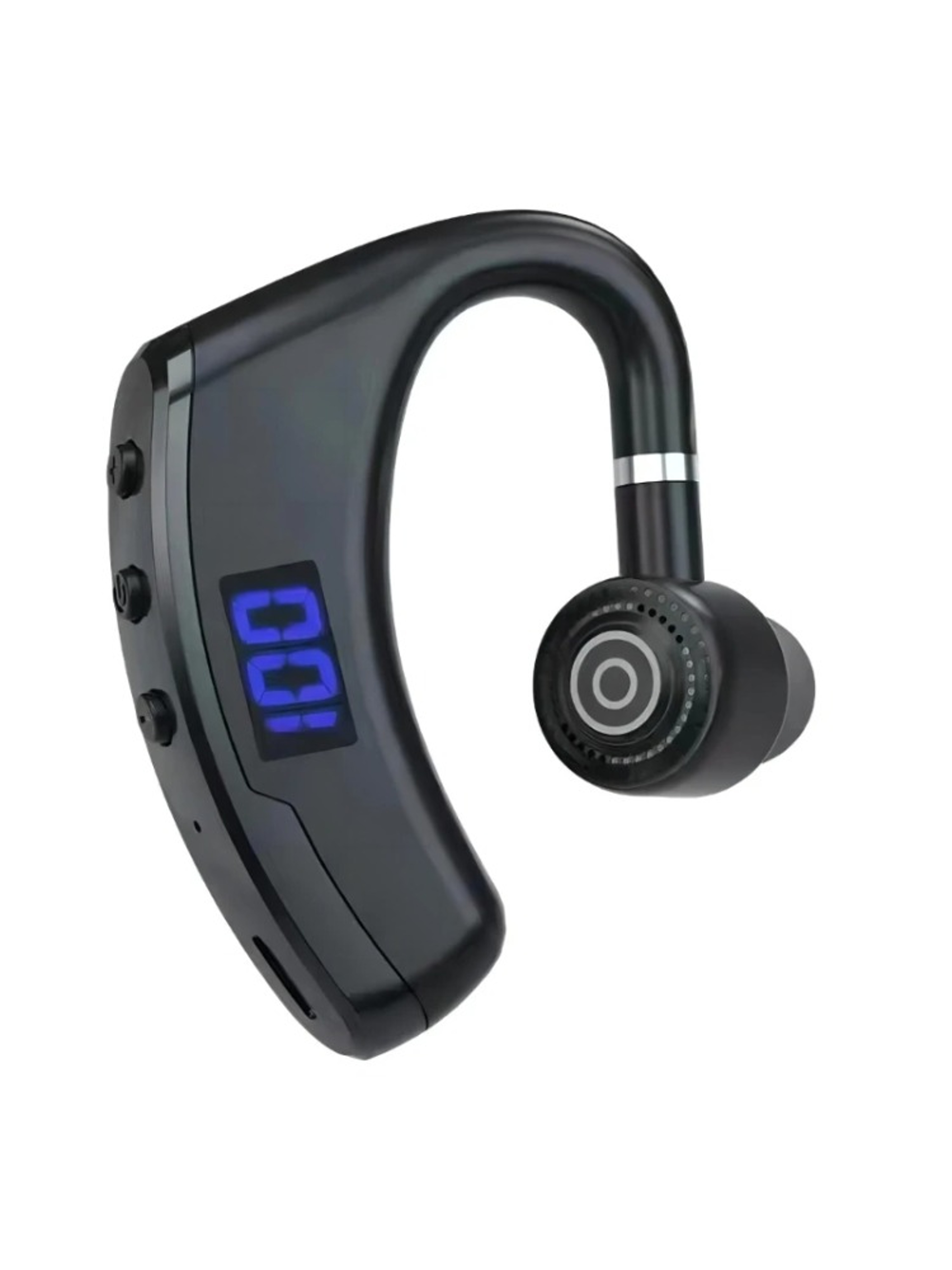 Wireless Bluetooth Headset With Mic Digital Display Noise Reducing Business Headphones 5