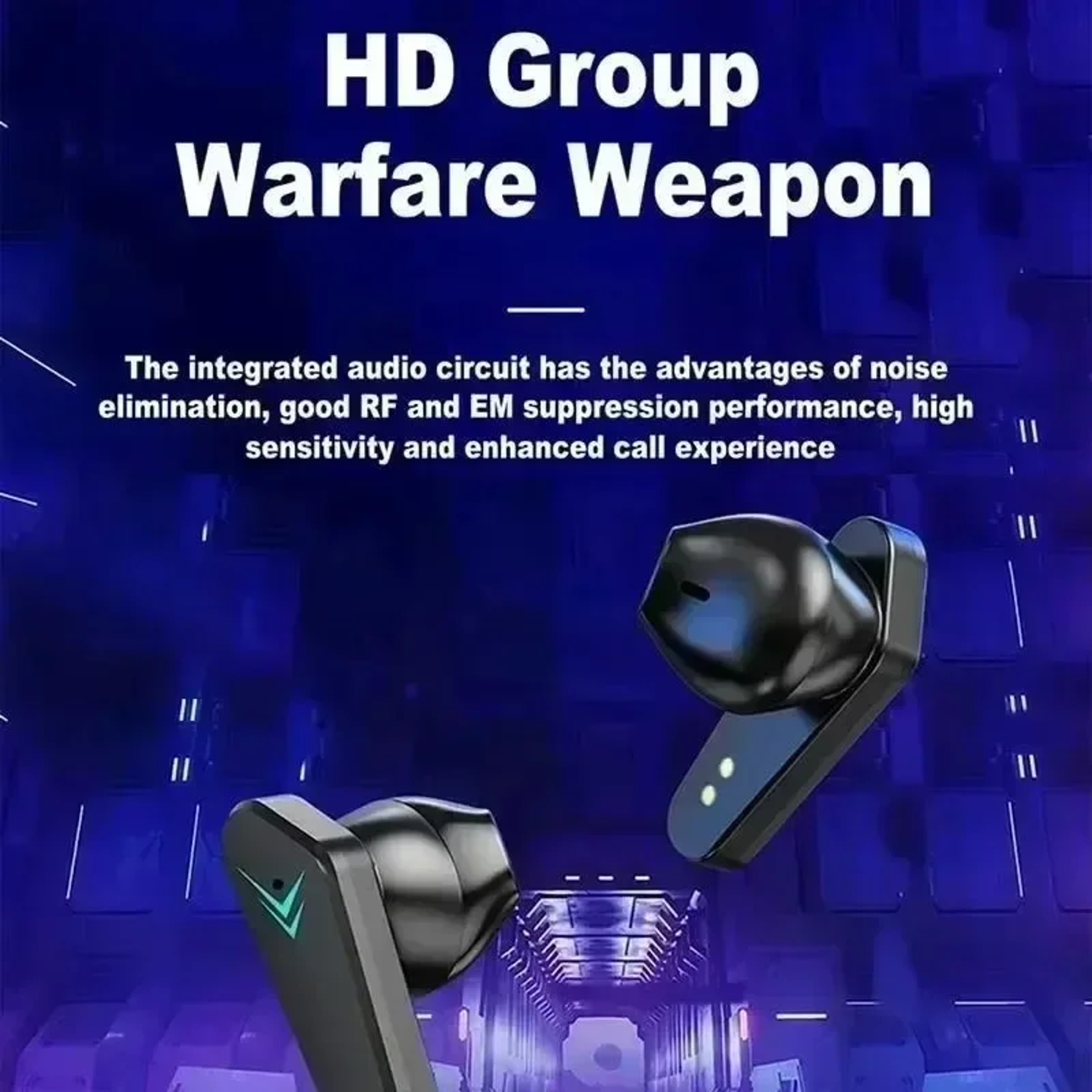 TWS Wireless Gaming Earbuds with Low Latency Bluetooth Headset – view 6