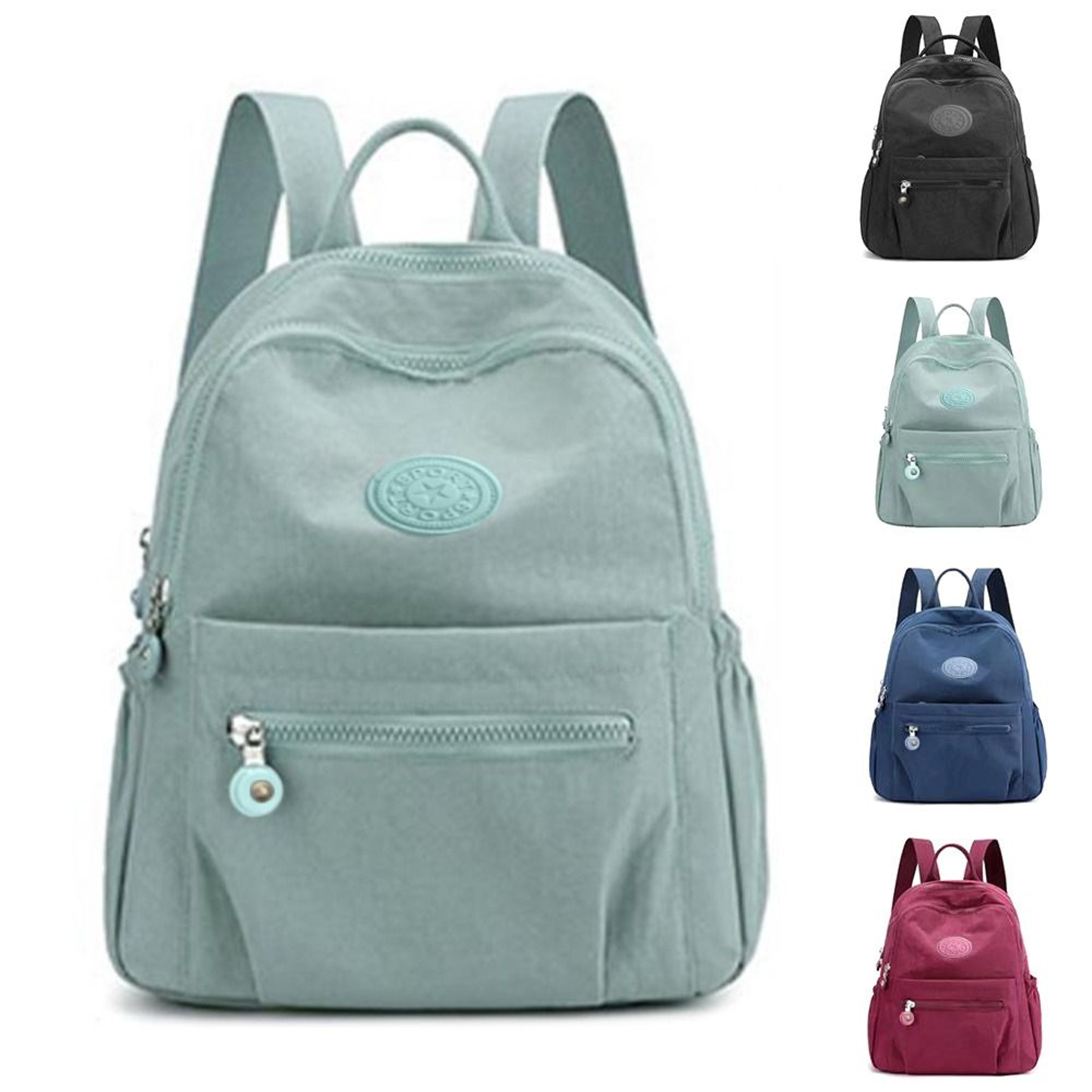 Waterproof Mini Backpack Lightweight Student Travel Daypack 0
