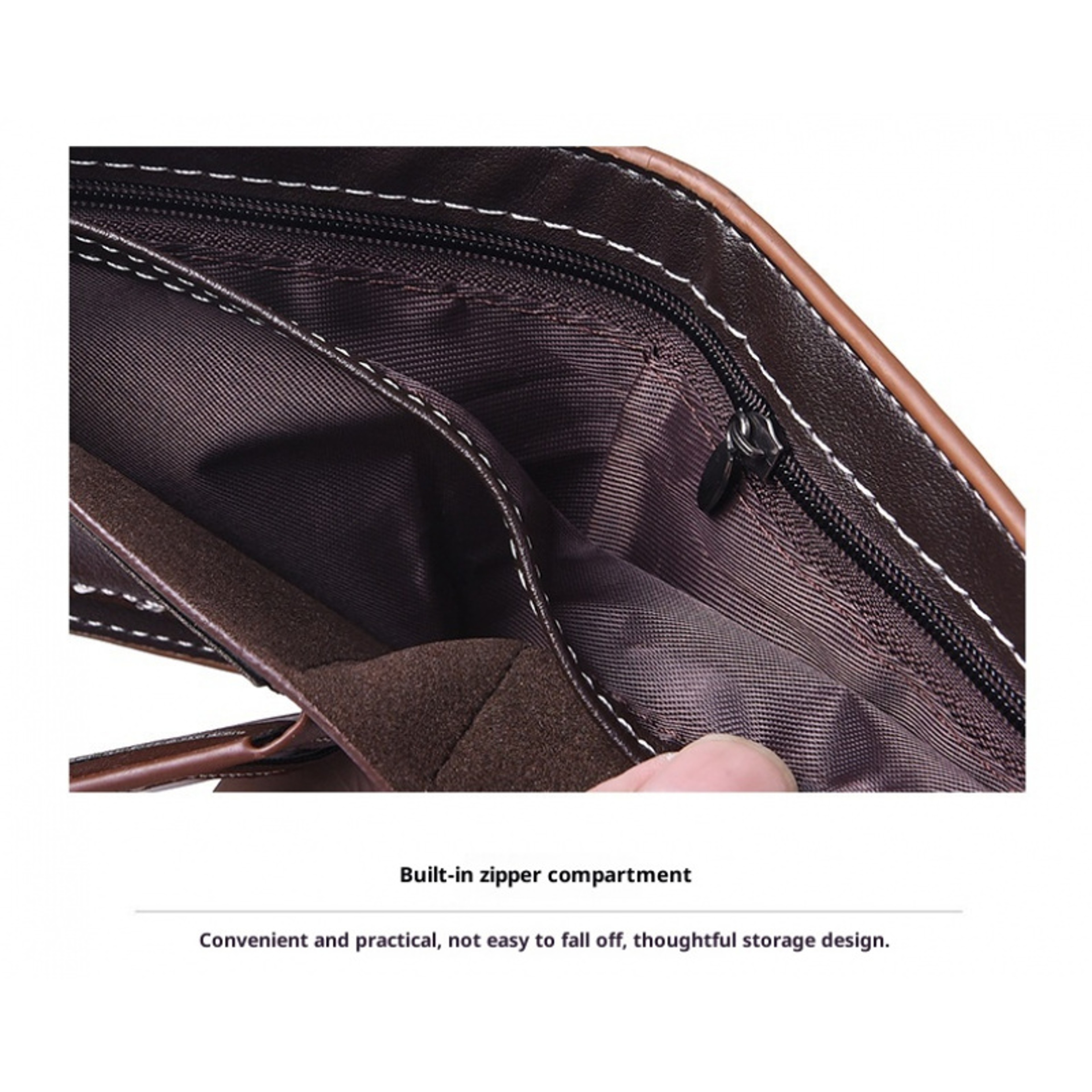 Hand Woven Slim Wallet For Men With Multi Card Slots And Coin Pocket 2