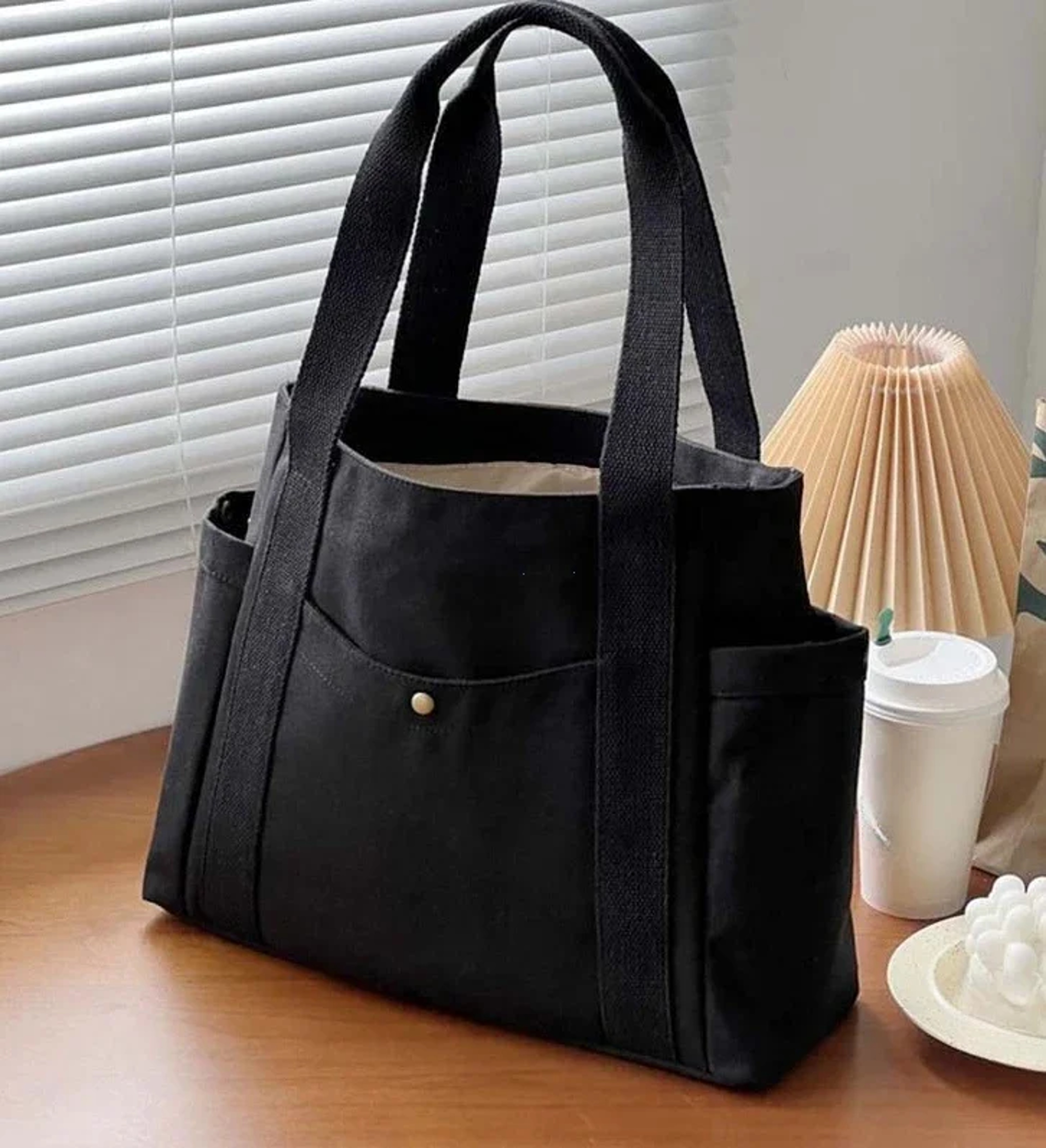 Large Canvas Tote Bag For Work College And Everyday Carry 7