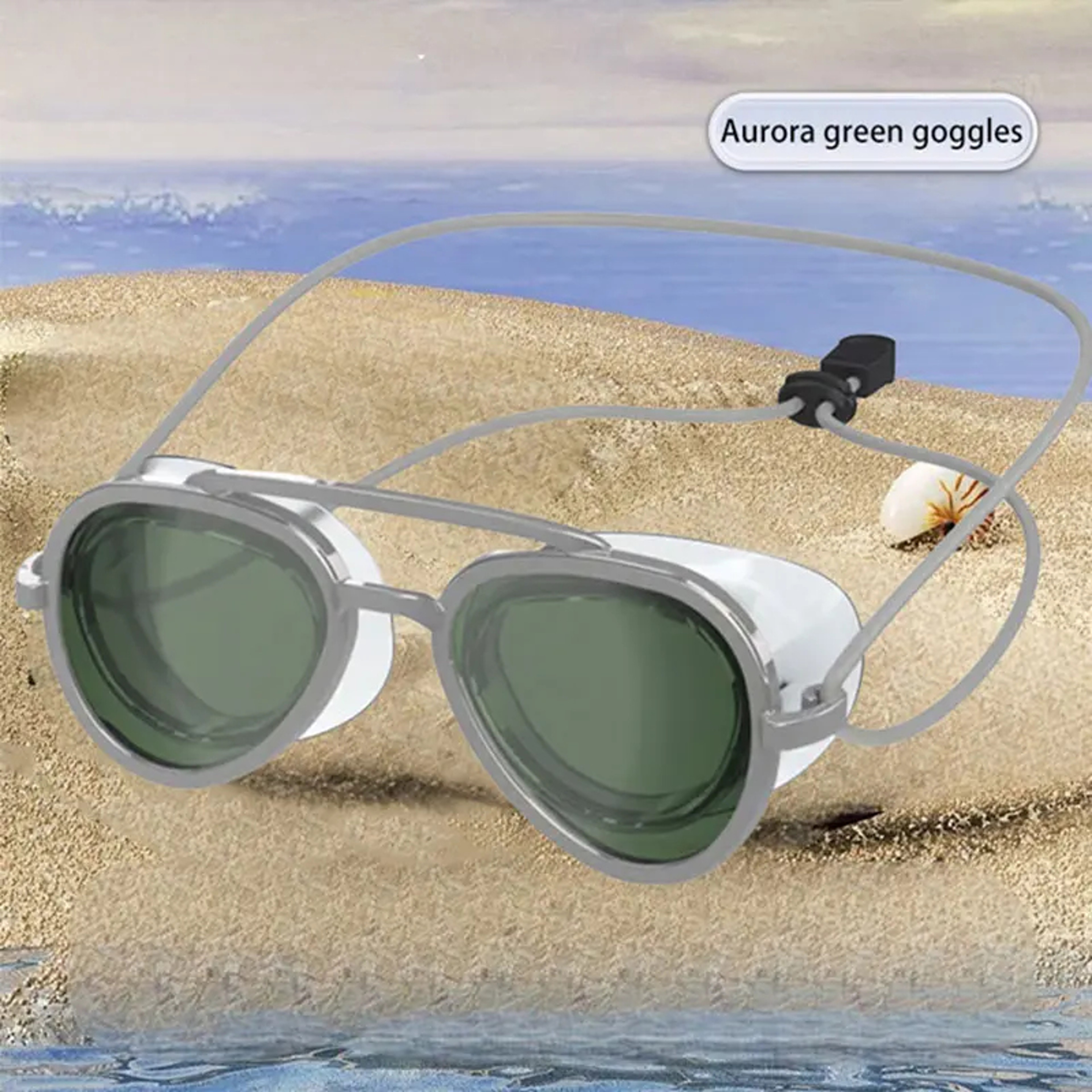 Anti Fog Swimming Goggles with UV Protection Full View Adult Swim Goggles – view 4