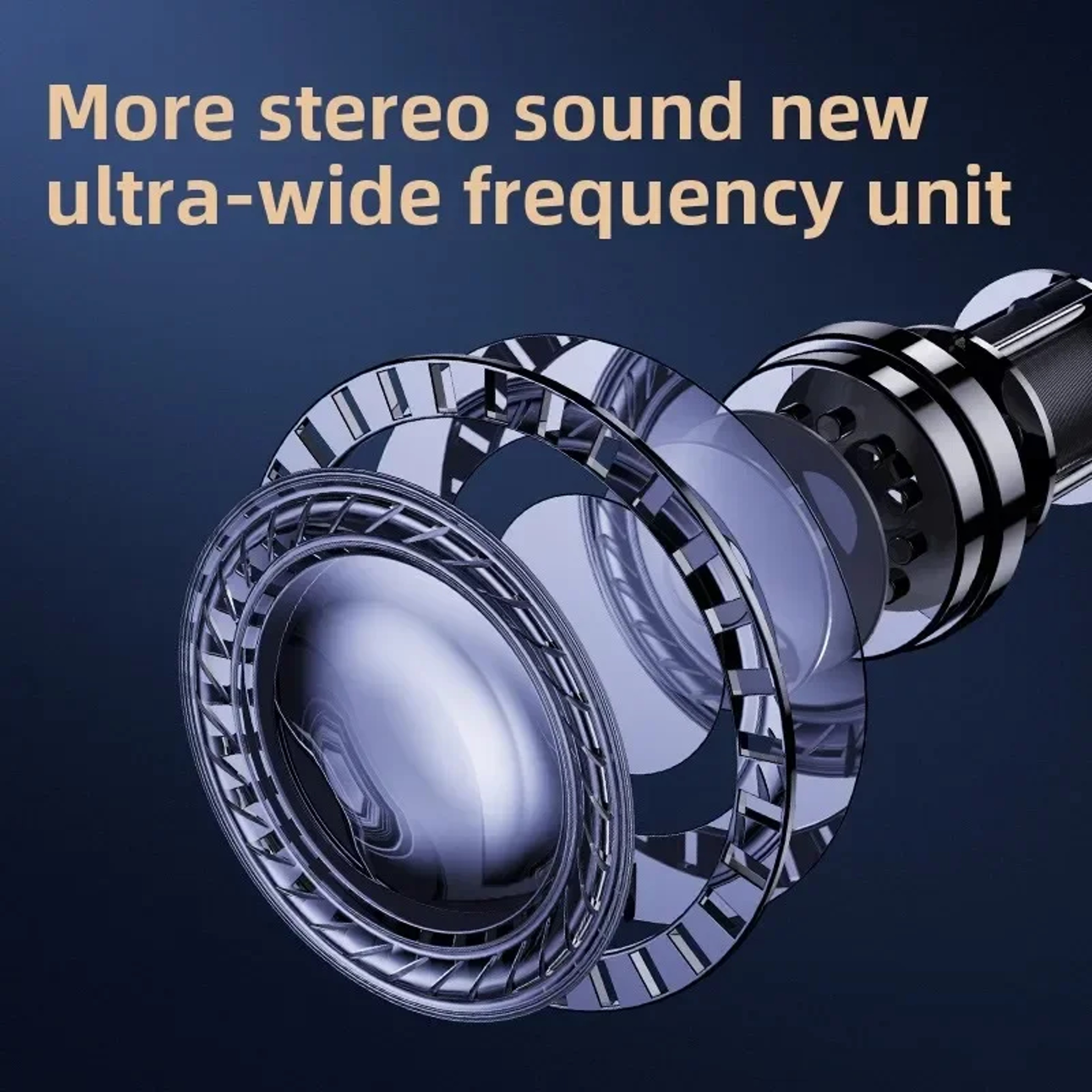 Bluetooth Wireless Earbuds Bass Sound and Touch Control – view 2