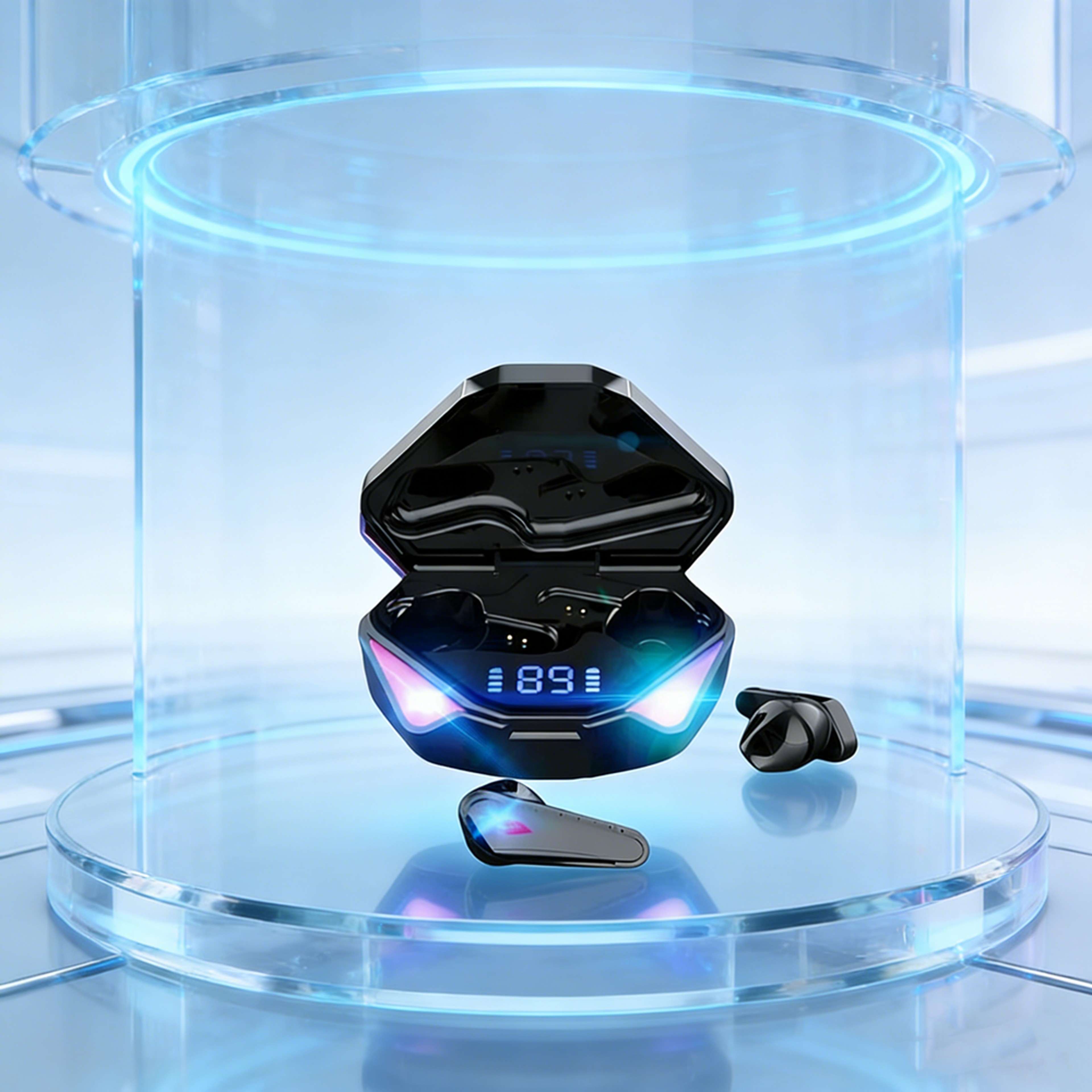 Wireless Gaming Earbuds with Low Latency Bluetooth and Mic – view 1