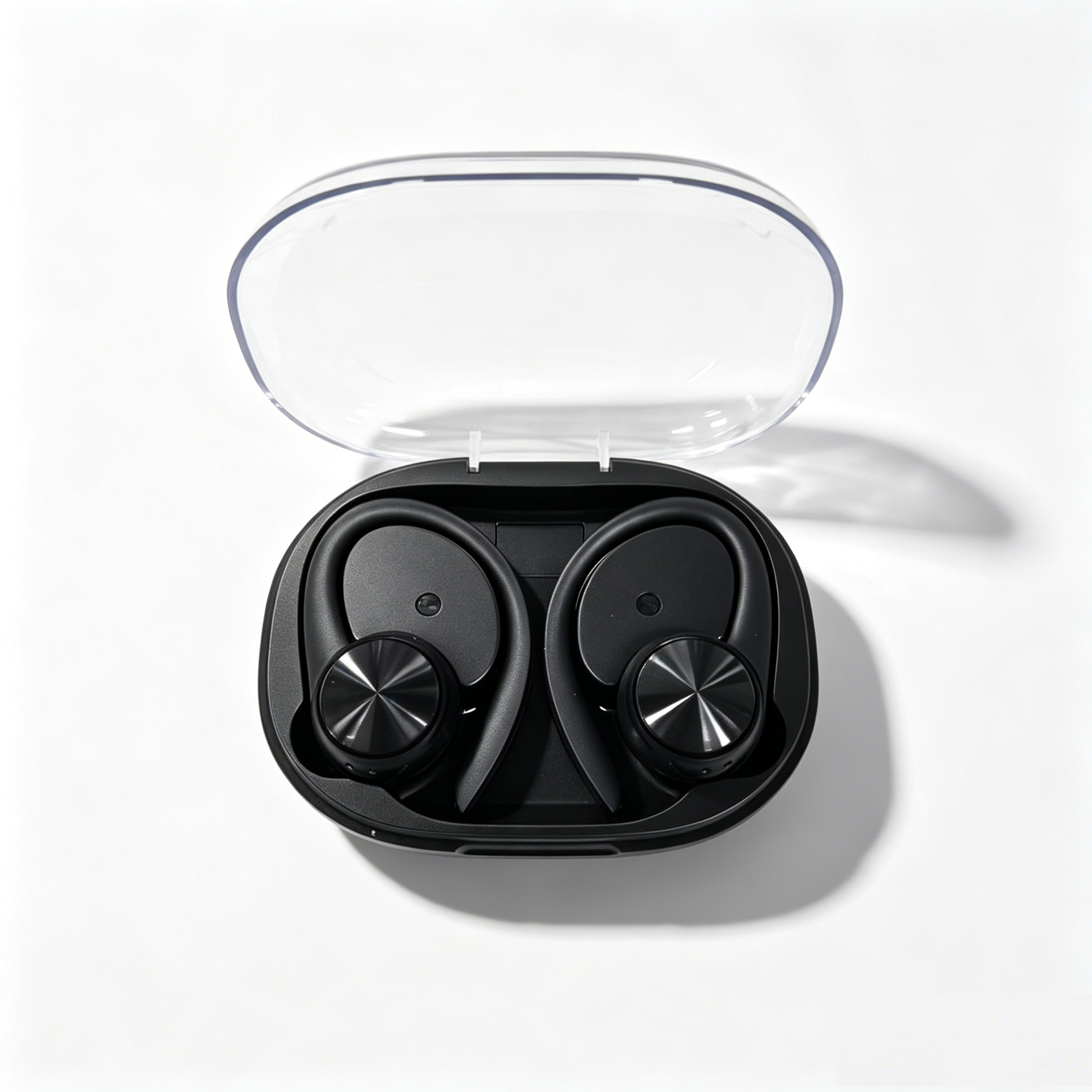 Waterproof Ear Hook TWS Wireless Earbuds with LED Display for Sports – view 1