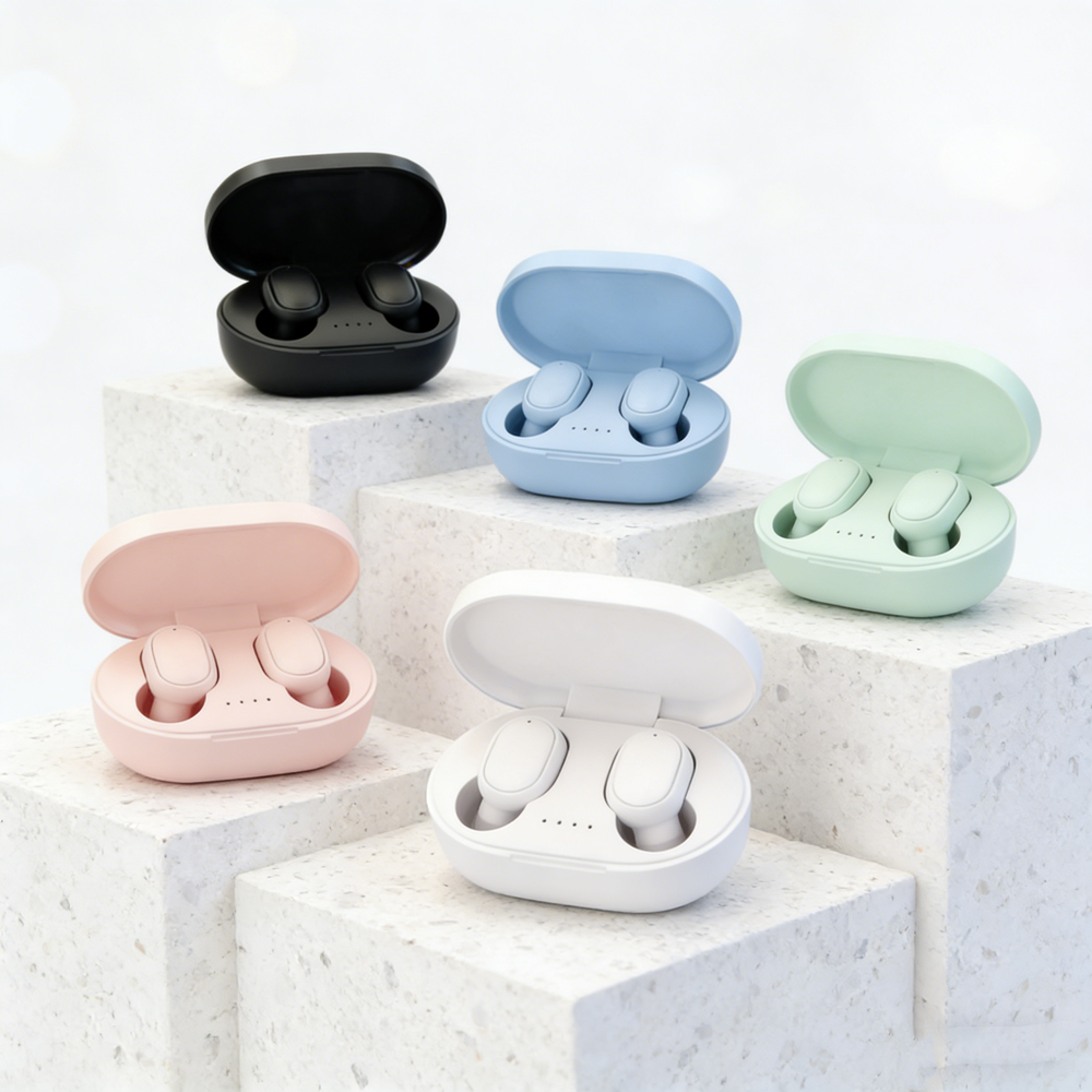 TWS Bluetooth Earbuds with Mic Noise Cancelling Sound – view 1