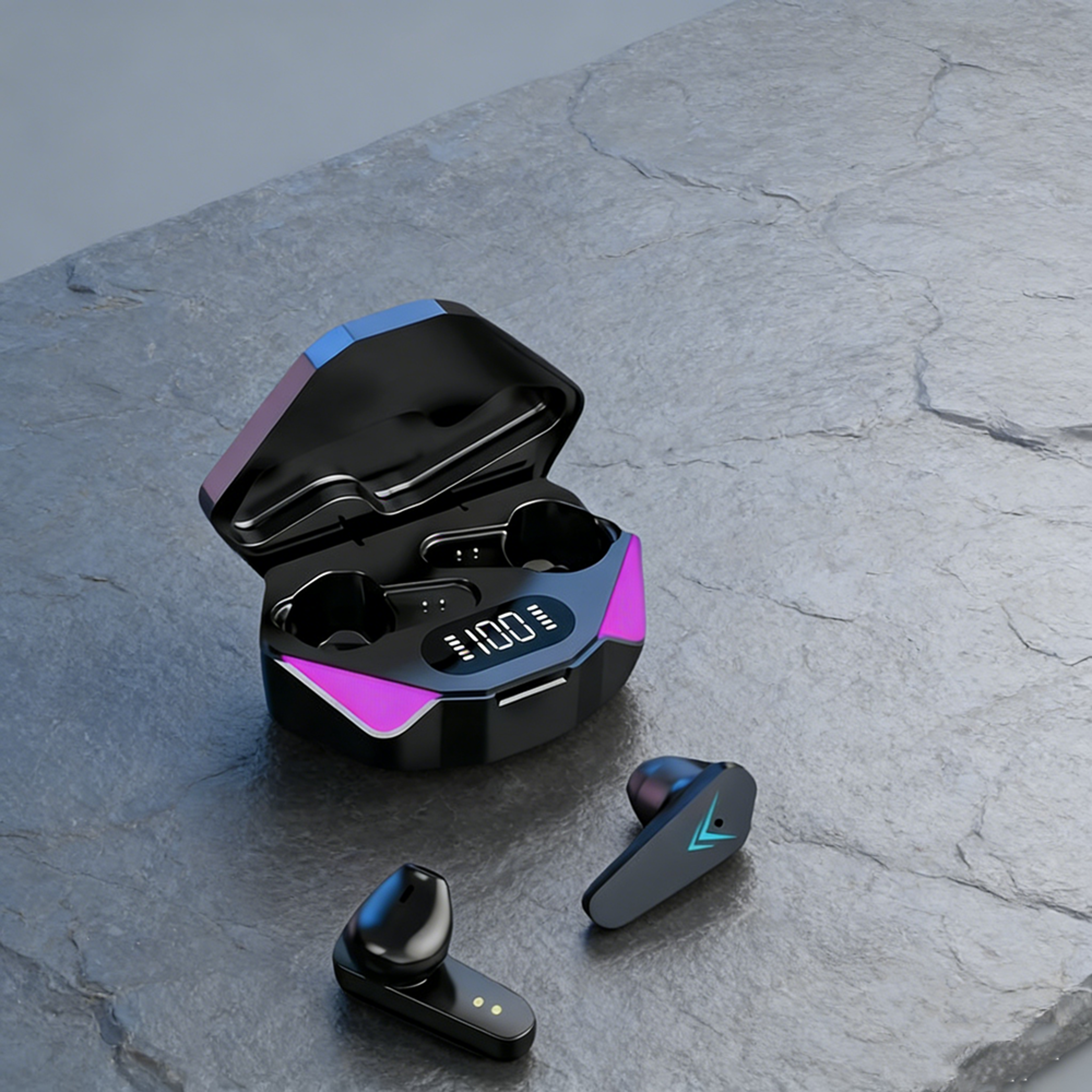 Low Latency Earbuds With Bluetooth TWS Sound And Gaming Mic 0