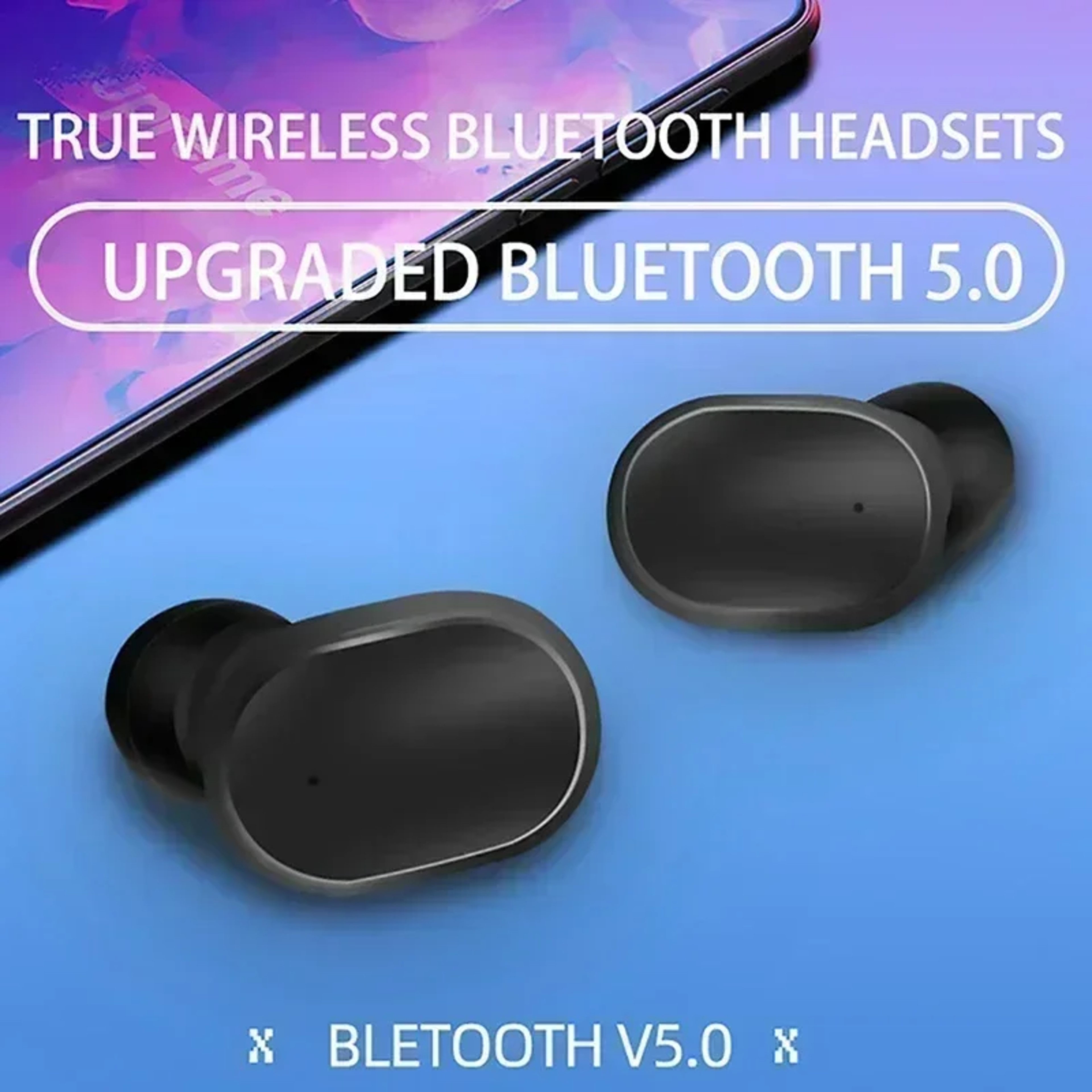 Wireless Earbuds Bluetooth Touch Control Waterproof Sports Headphones – view 6