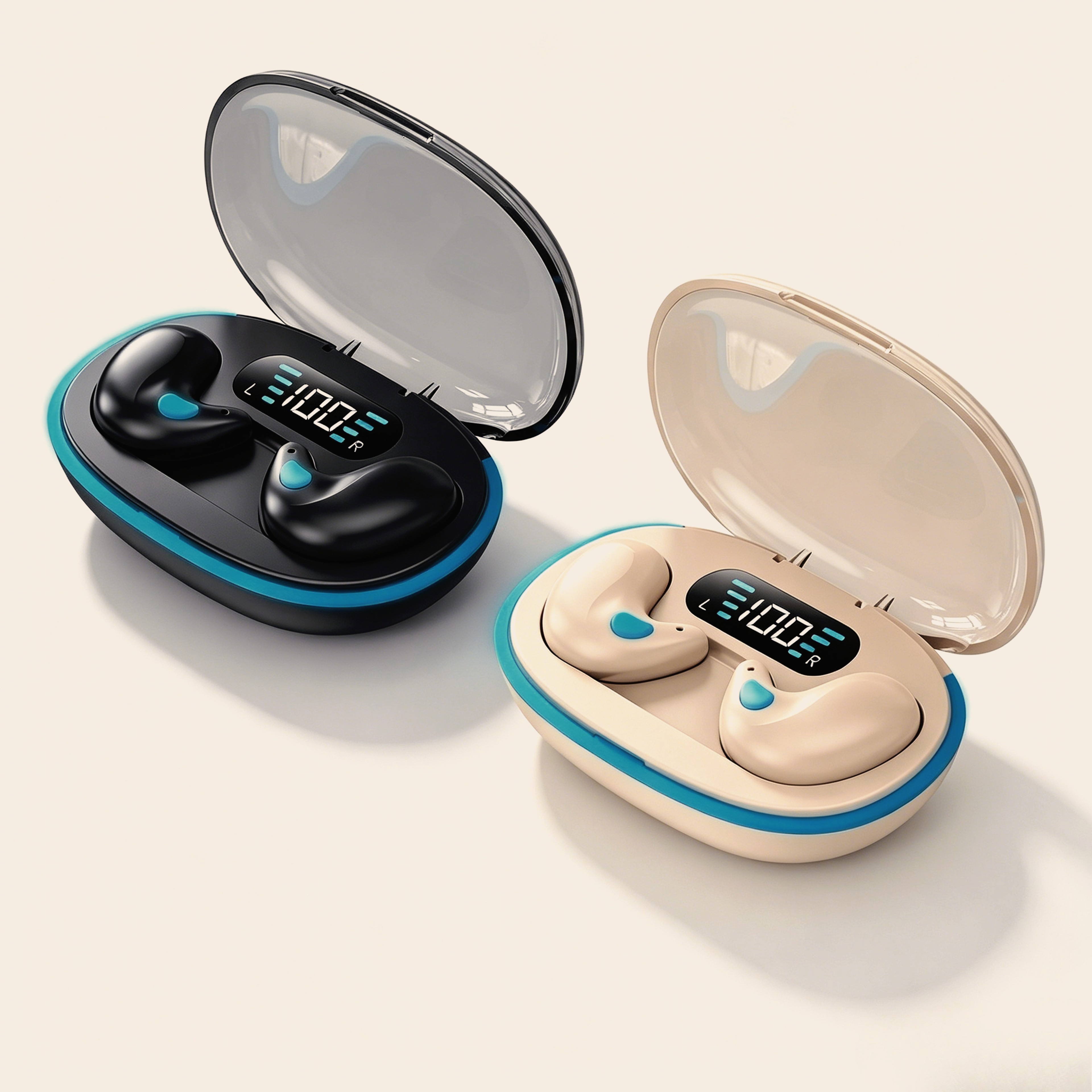 Bluetooth Wireless Sleep Earphones Tiny Comfortable Side Sleeping Headphones for Small Ears – view 1