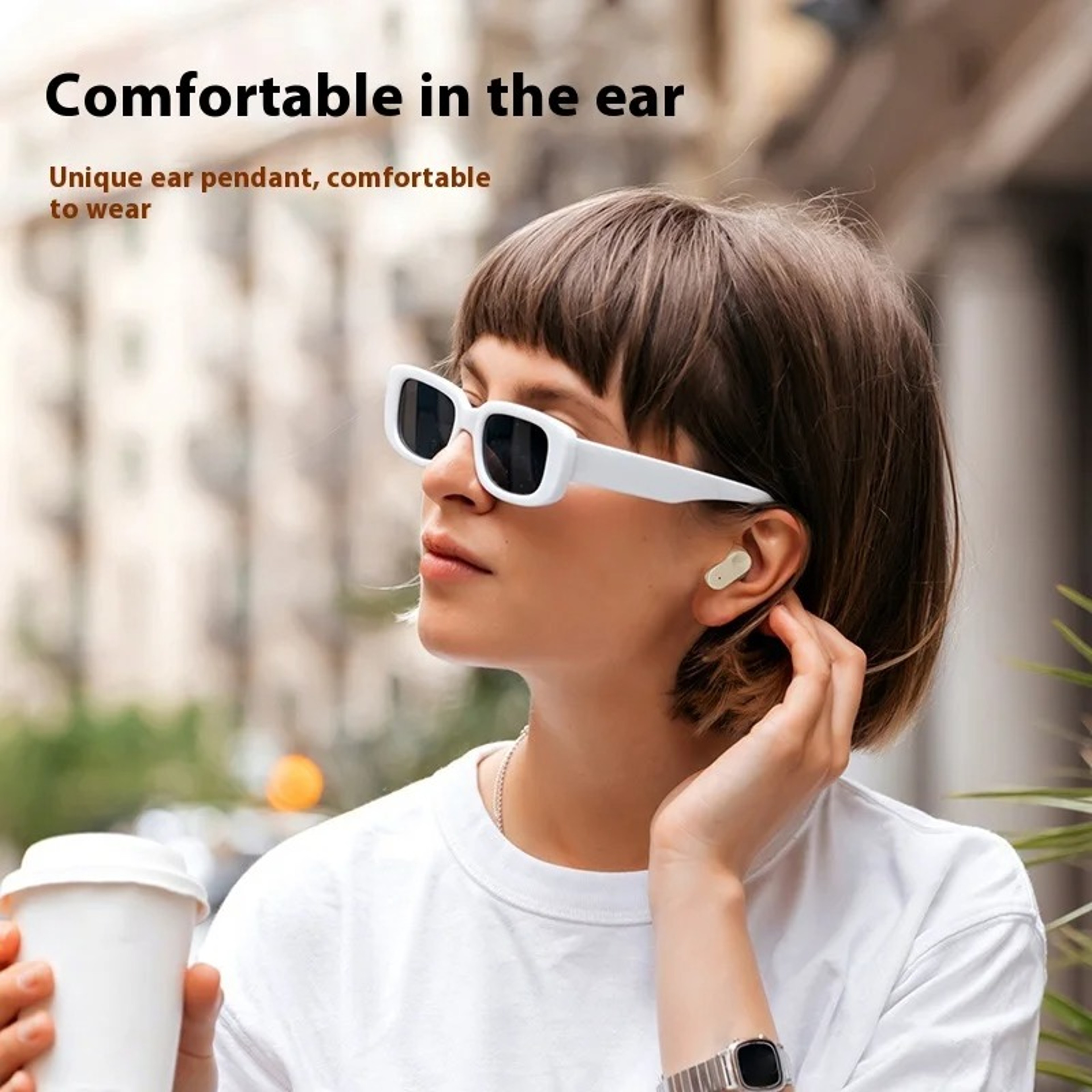 Lightweight Wireless Earbuds Waterproof Sports Earphones with Upgraded Sound Quality – view 5