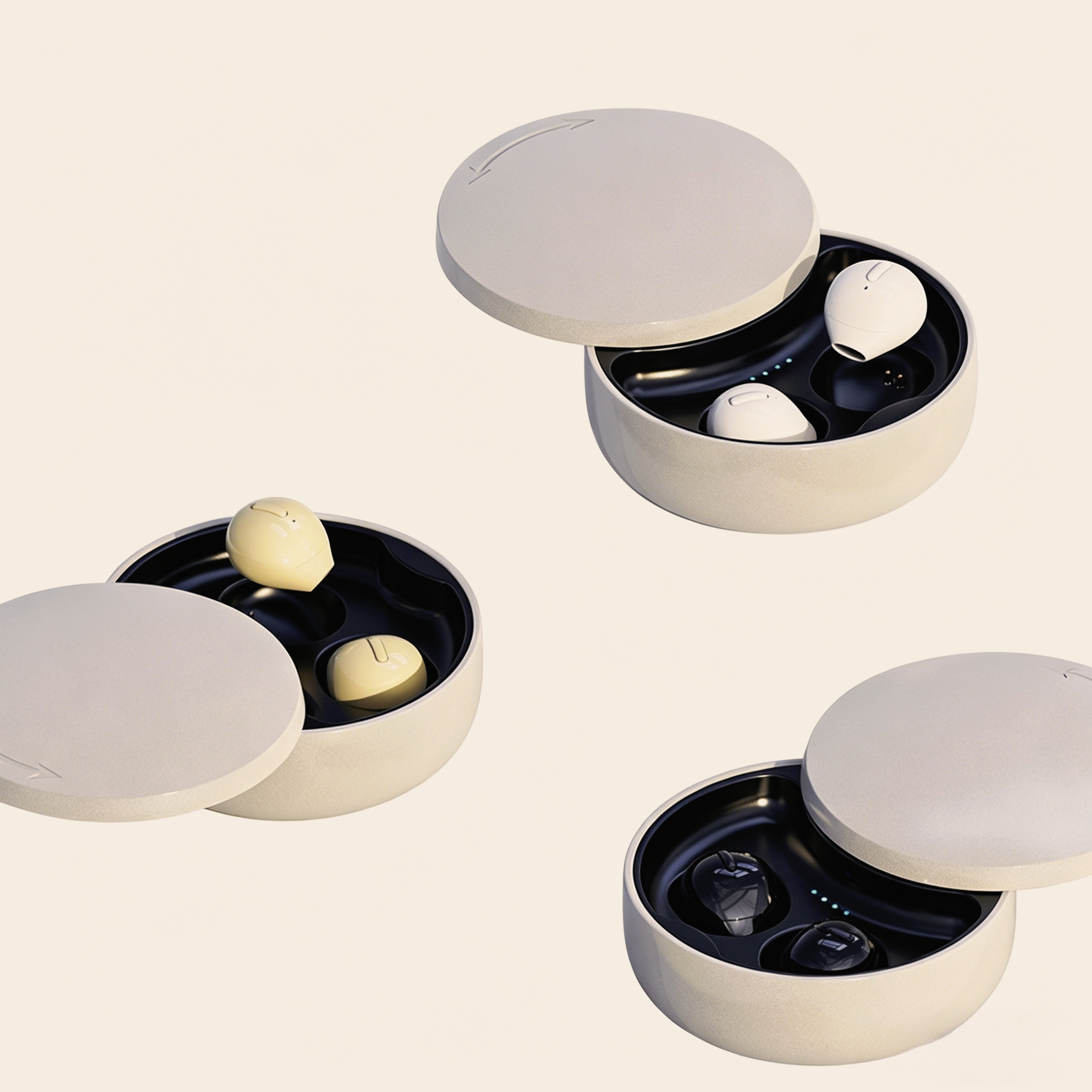 Mini Invisible Bluetooth Sleep Earbuds Wireless TWS Earphones with Mic for Sports and Daily Use – view 1