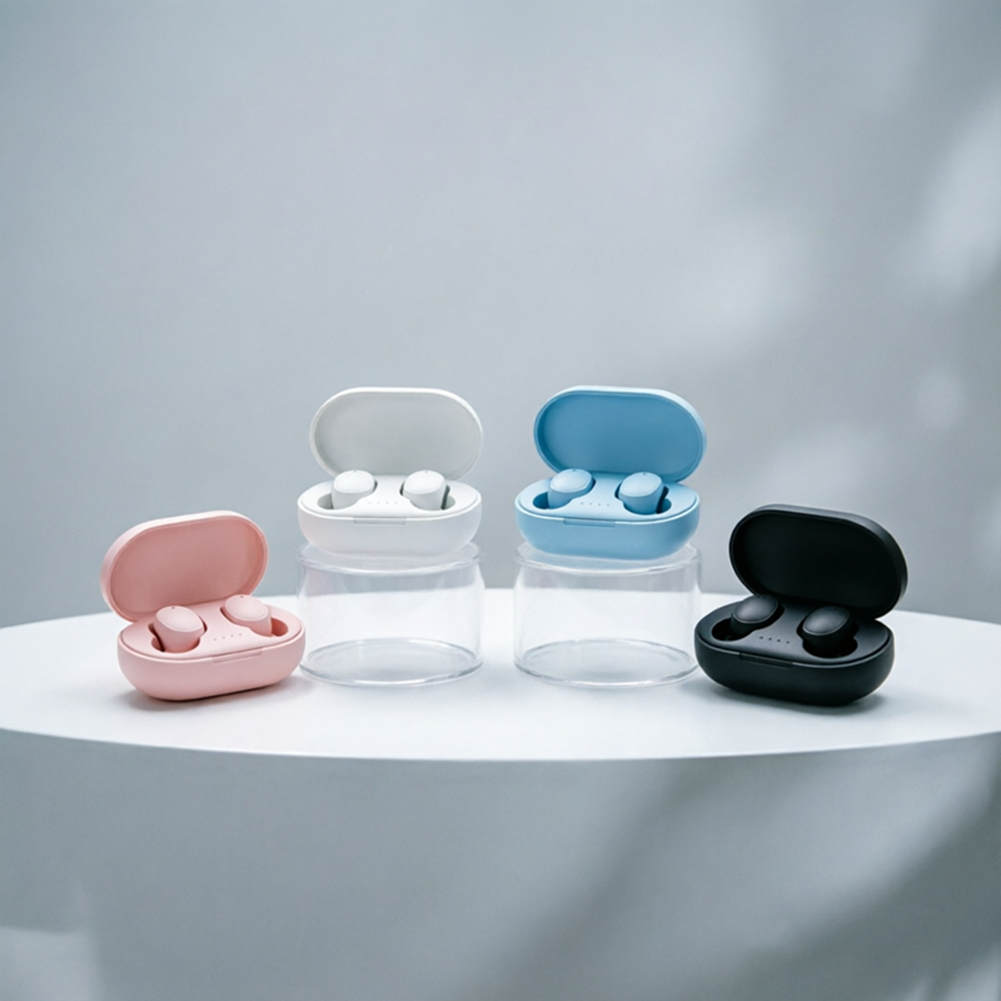 Wireless Bluetooth Earbuds With Mic Noise Cancelling Headphones For Smartphones 0