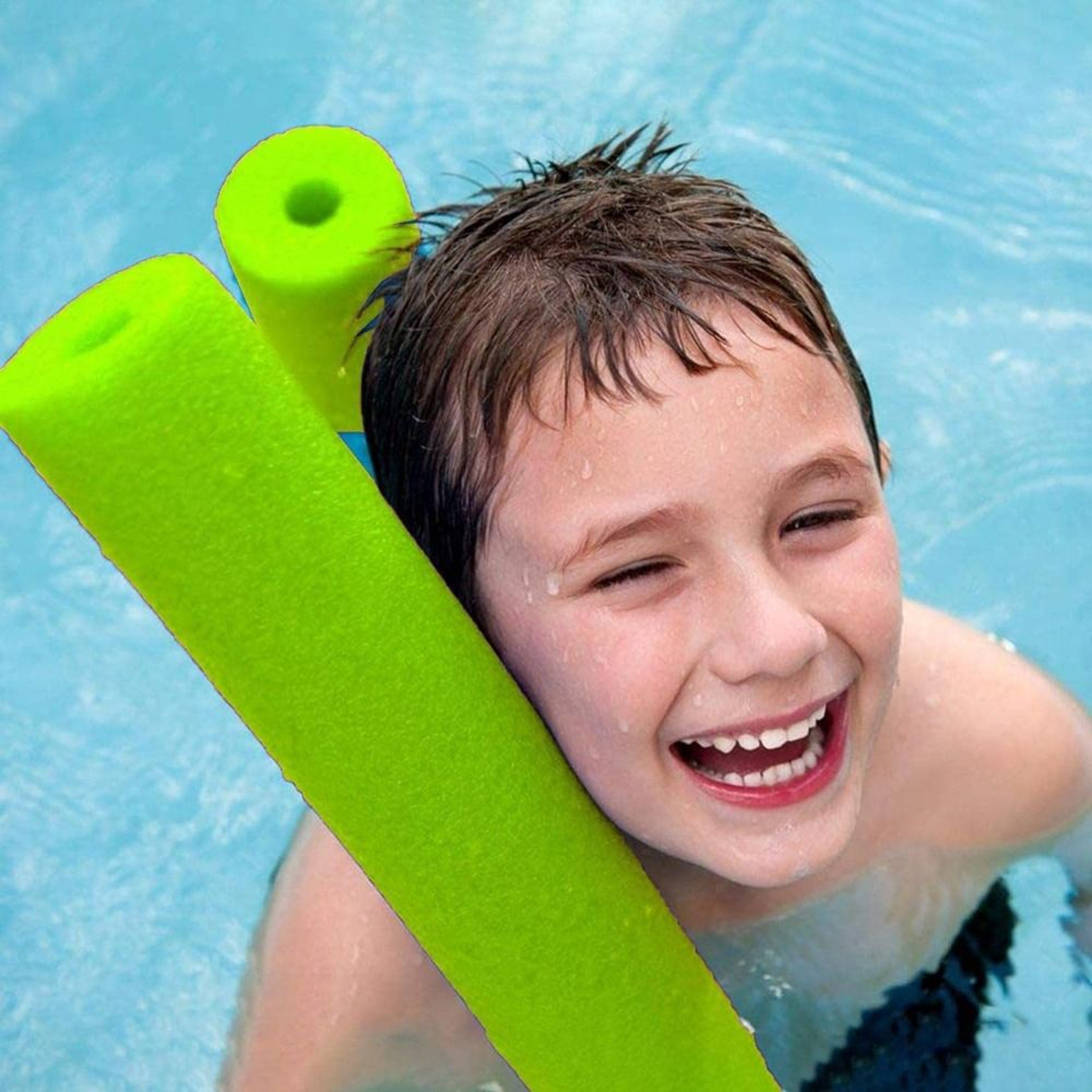 Multicolor Swimming Pool Foam Noodle Float Aid For Swim Training And Water Fun 4