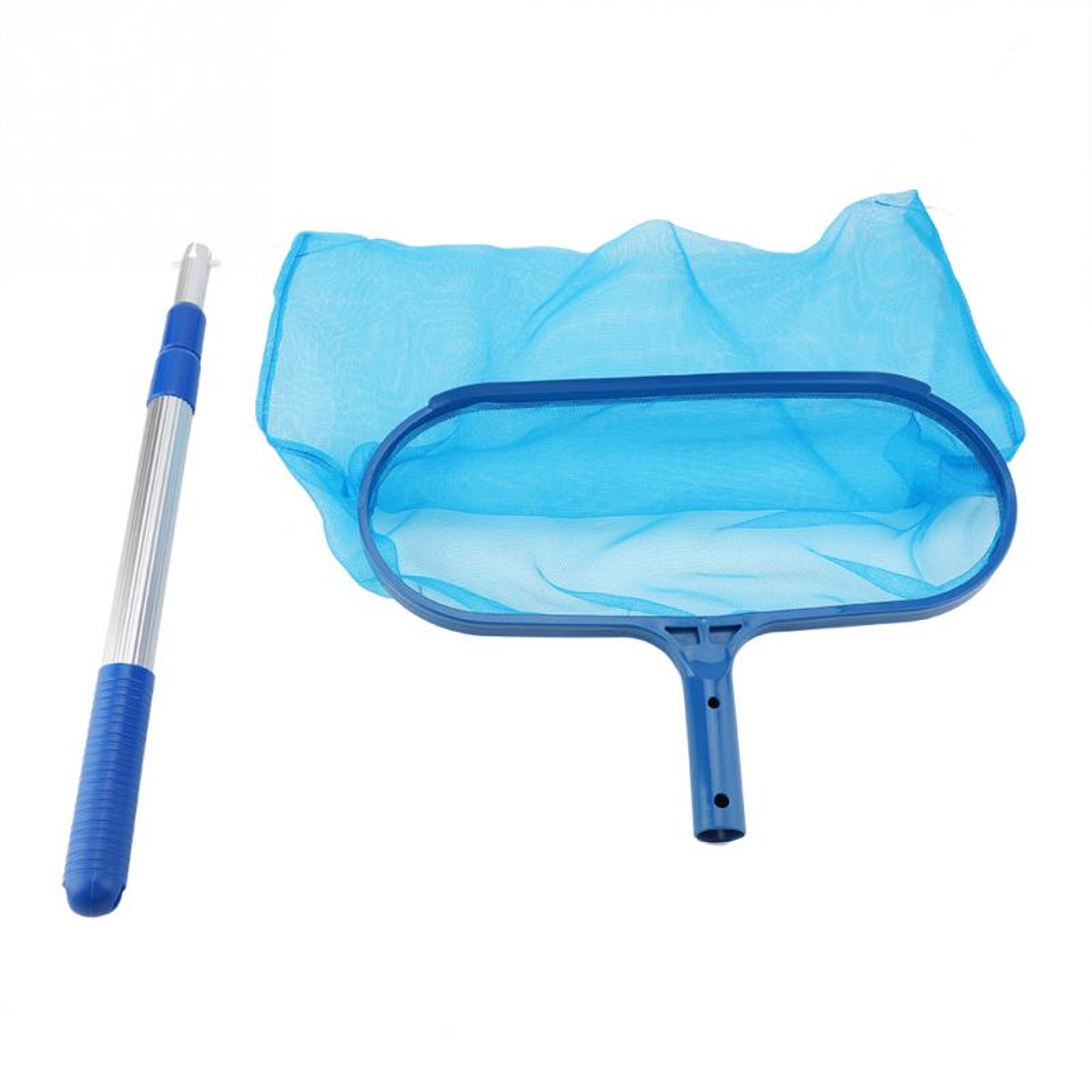 Deep Pool Skimmer Net With Telescopic Pole For Easy Leaf Cleaning 0
