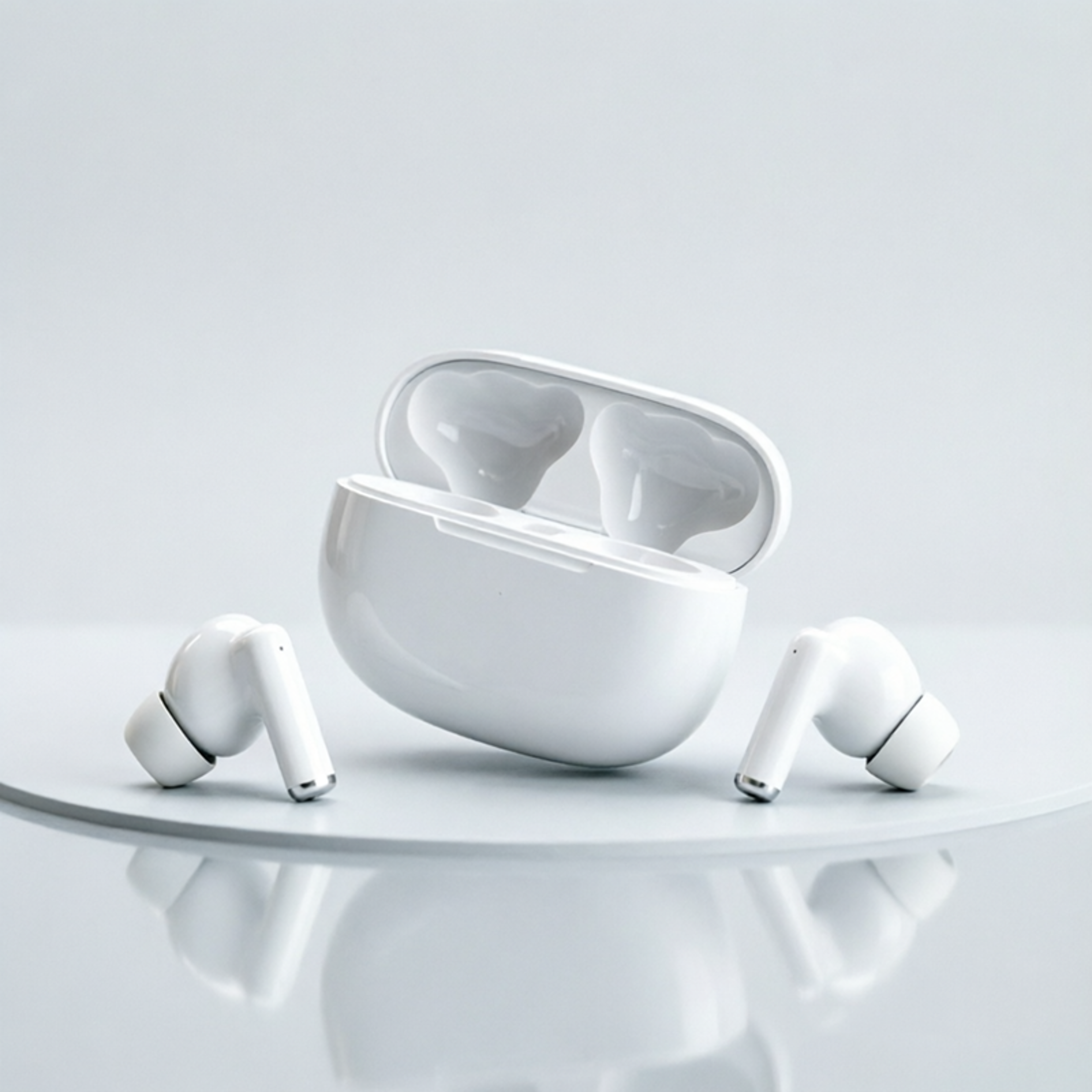 Wireless Bluetooth Earbuds with Noise Cancelling Mic and Clear Sound – view 1