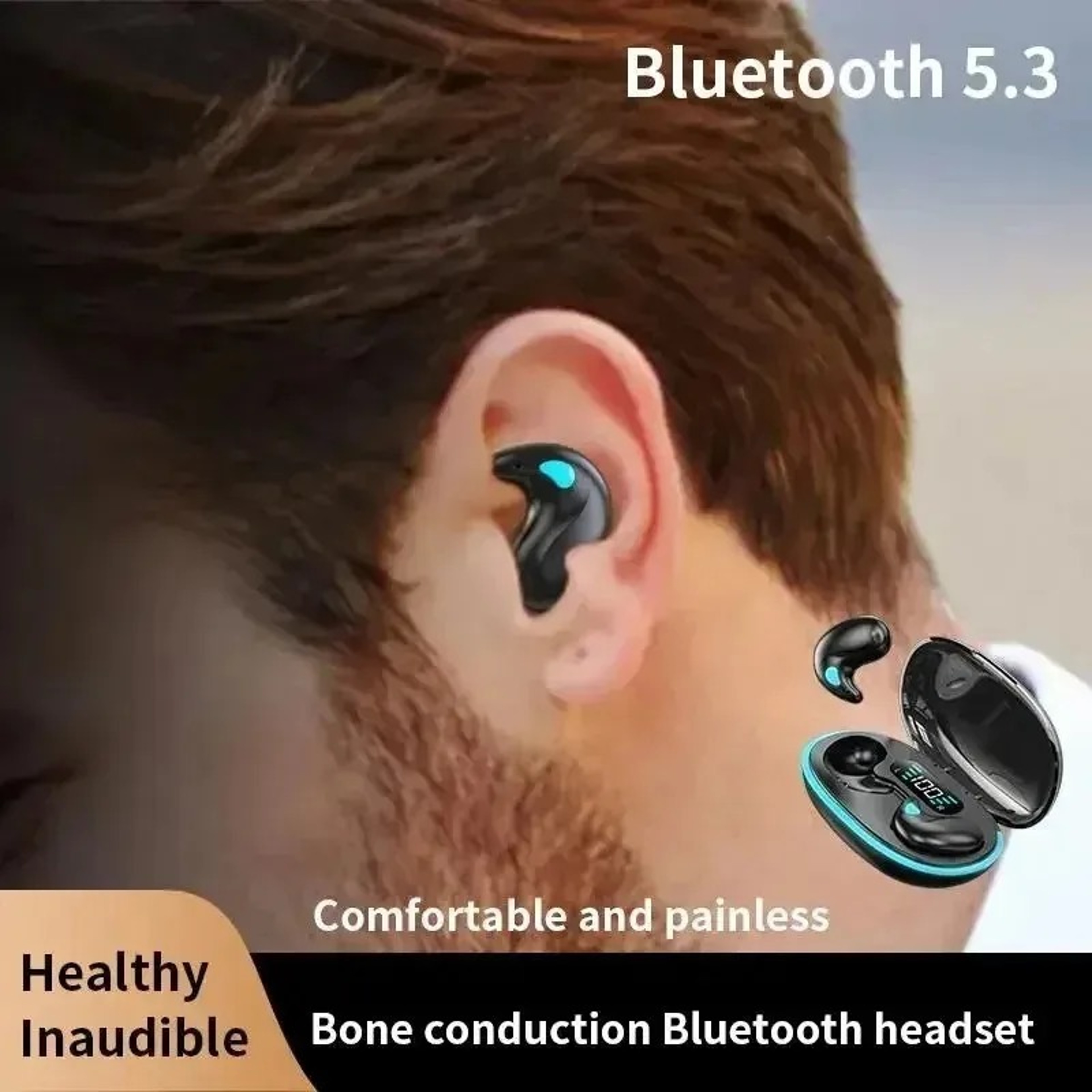 TWS Mini Wireless Earbuds with Bluetooth Noise Reduction Sport Headphones – view 5