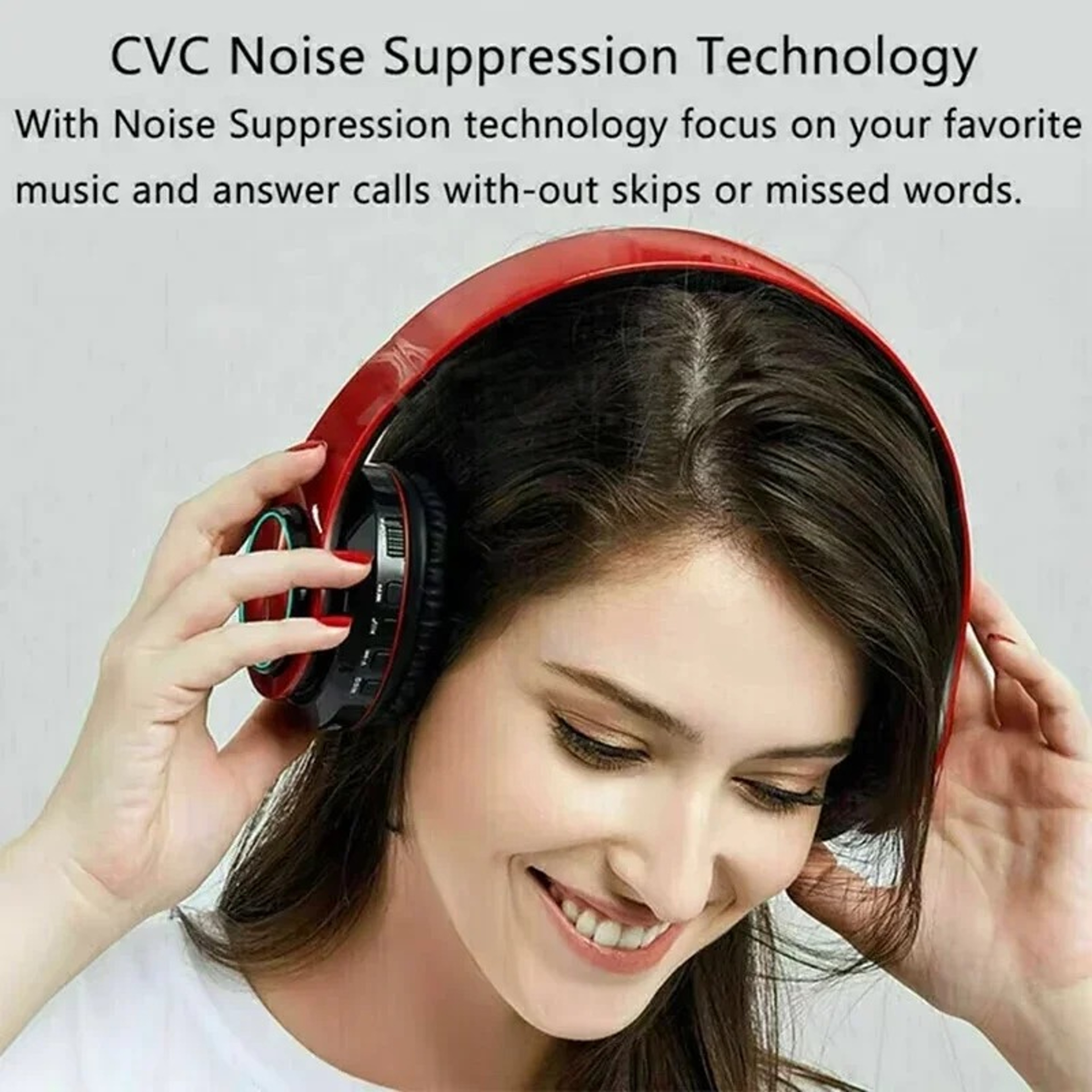 Wireless Bluetooth Headphones With Mic Noise Cancelling Stereo Gaming Headset 4