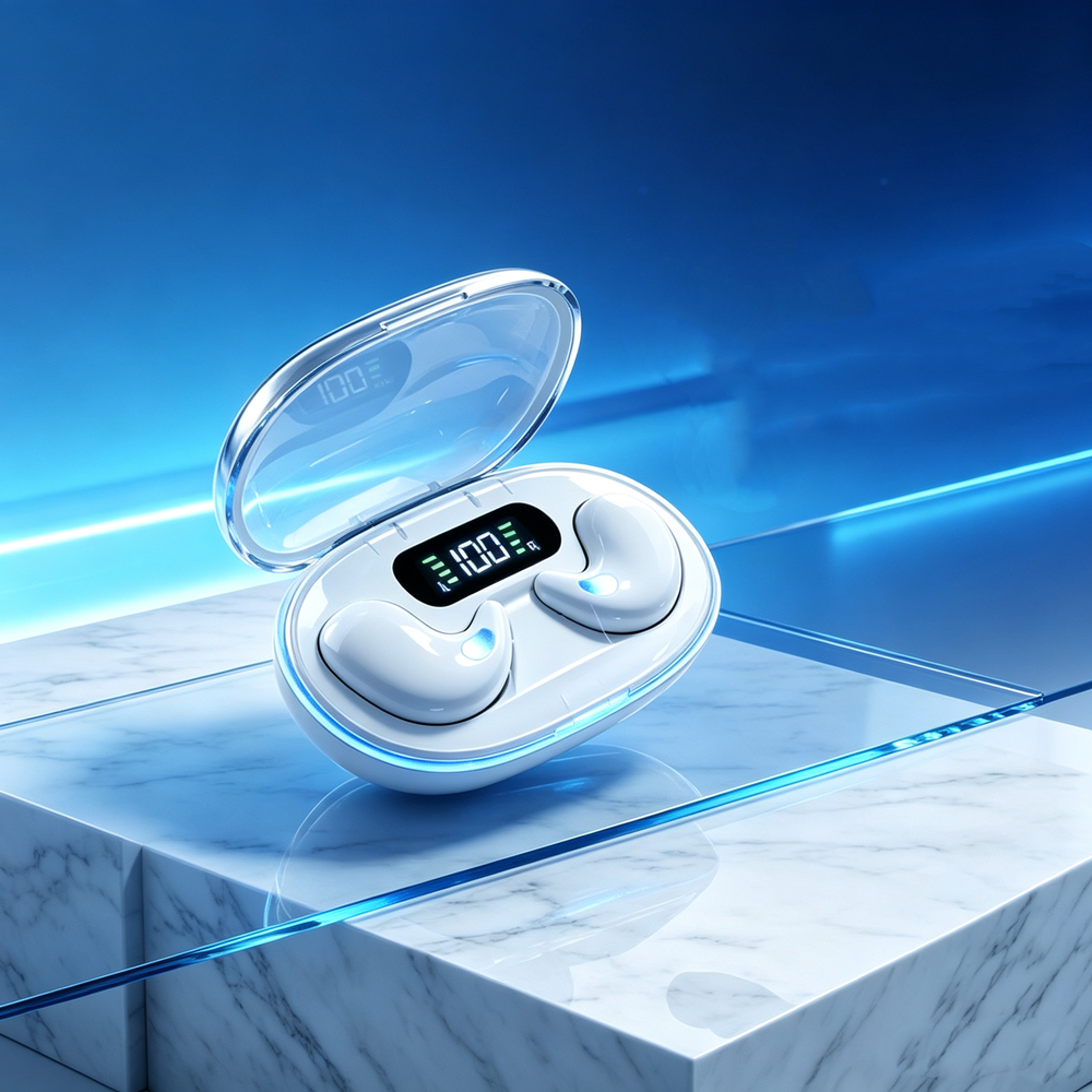 Mini Sleep Wireless Earbuds with Noise Reduction and Mic – view 1