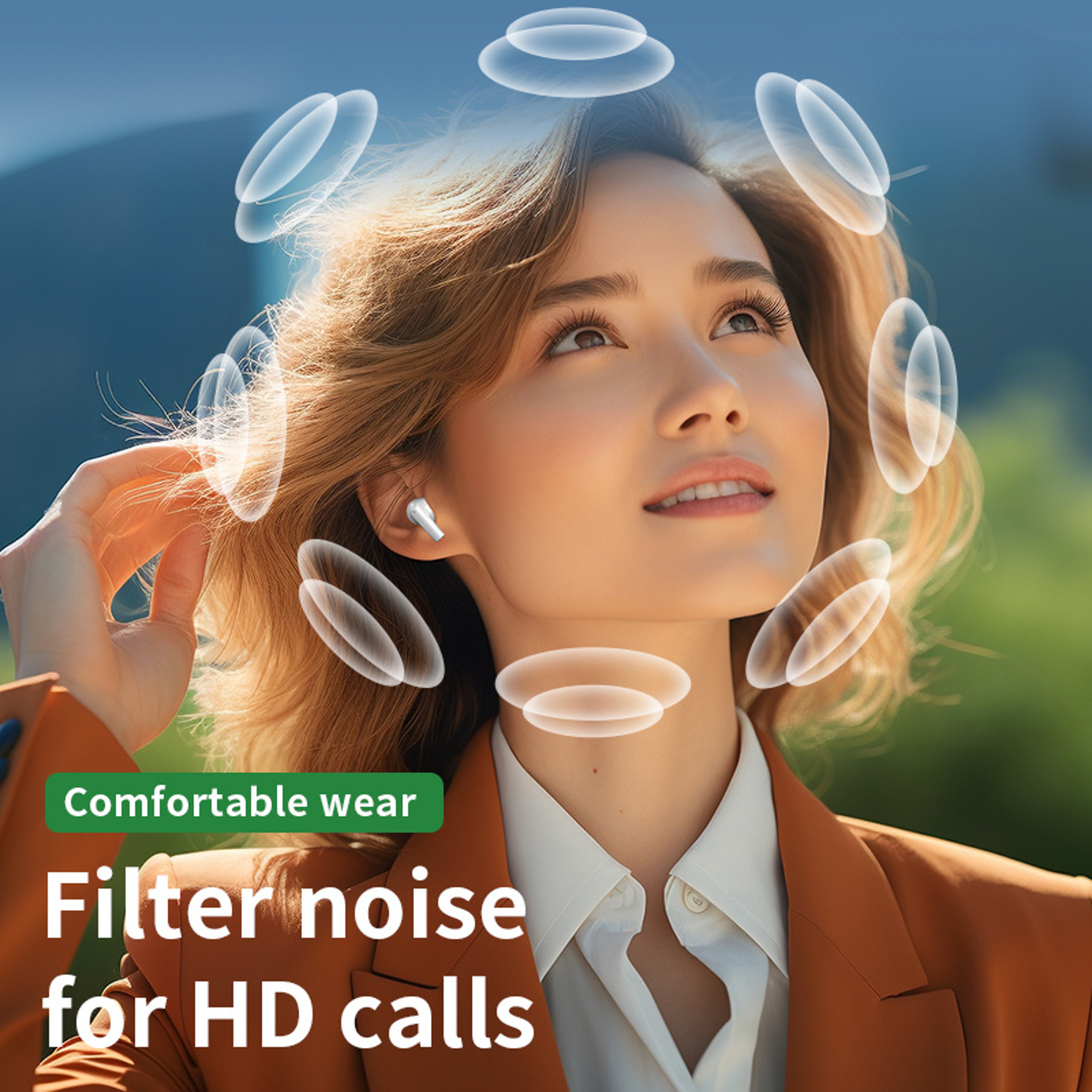 ClearSound Wireless Bluetooth Earbuds with Noise Cancelling Mic – view 6